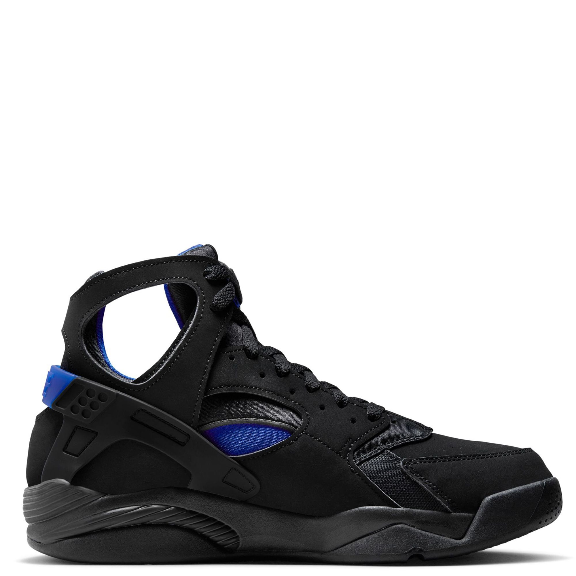 Nike Air Flight Huarache Black Lyon Blue 9.5