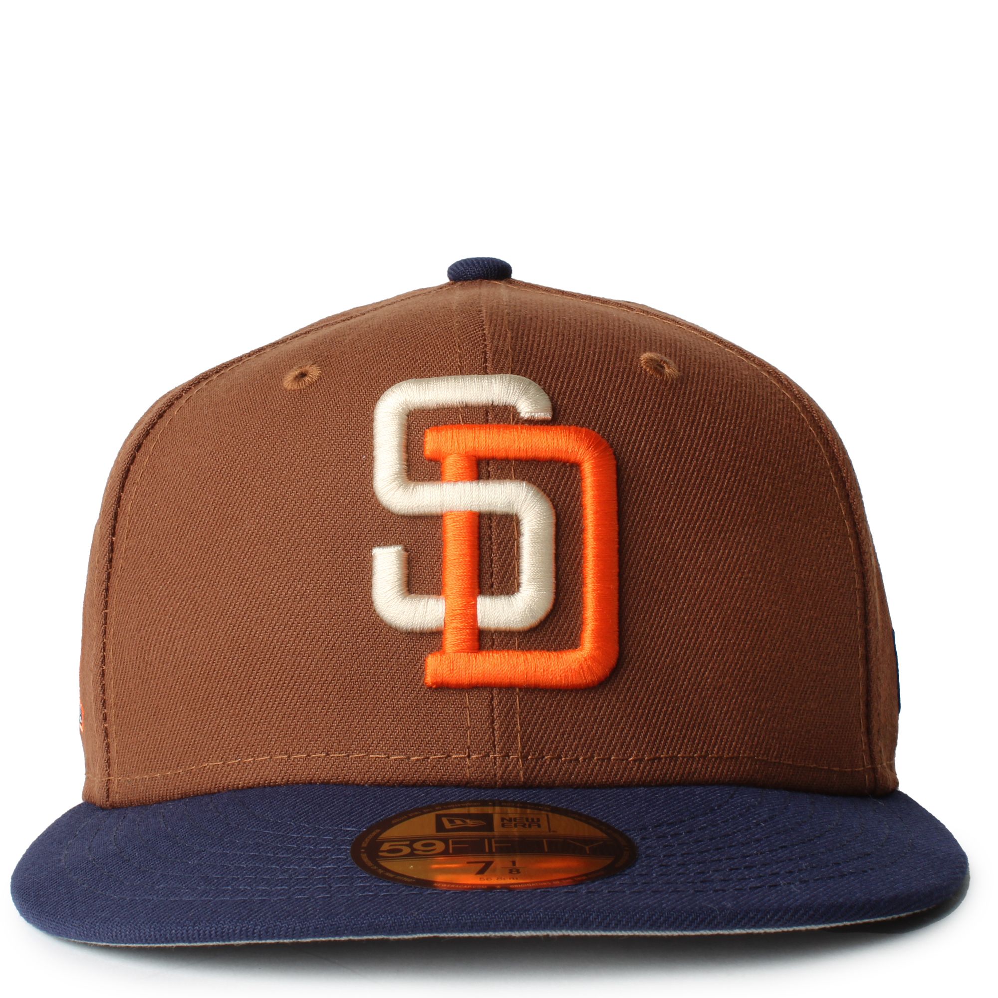 Men's New Era Orange/Black San Diego Padres 59FIFTY Fitted Hat