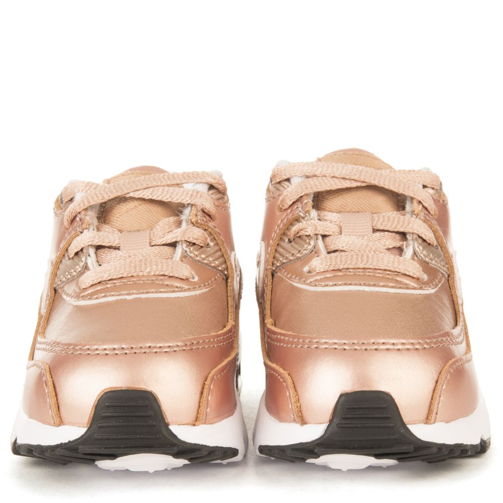 rose gold and black air max