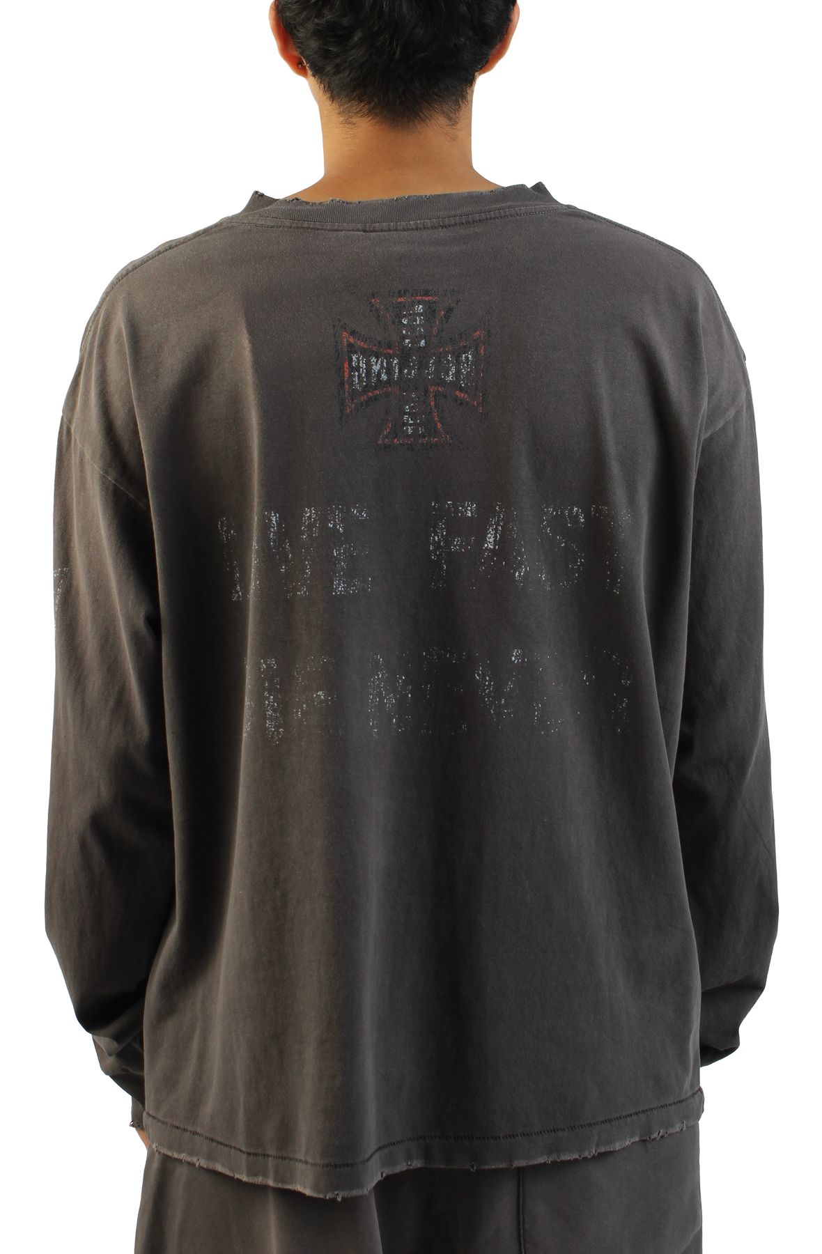 ROLLING LOUD Speed Demon Long Sleeve T-Shirt RLSS26-LS-010-WBLK