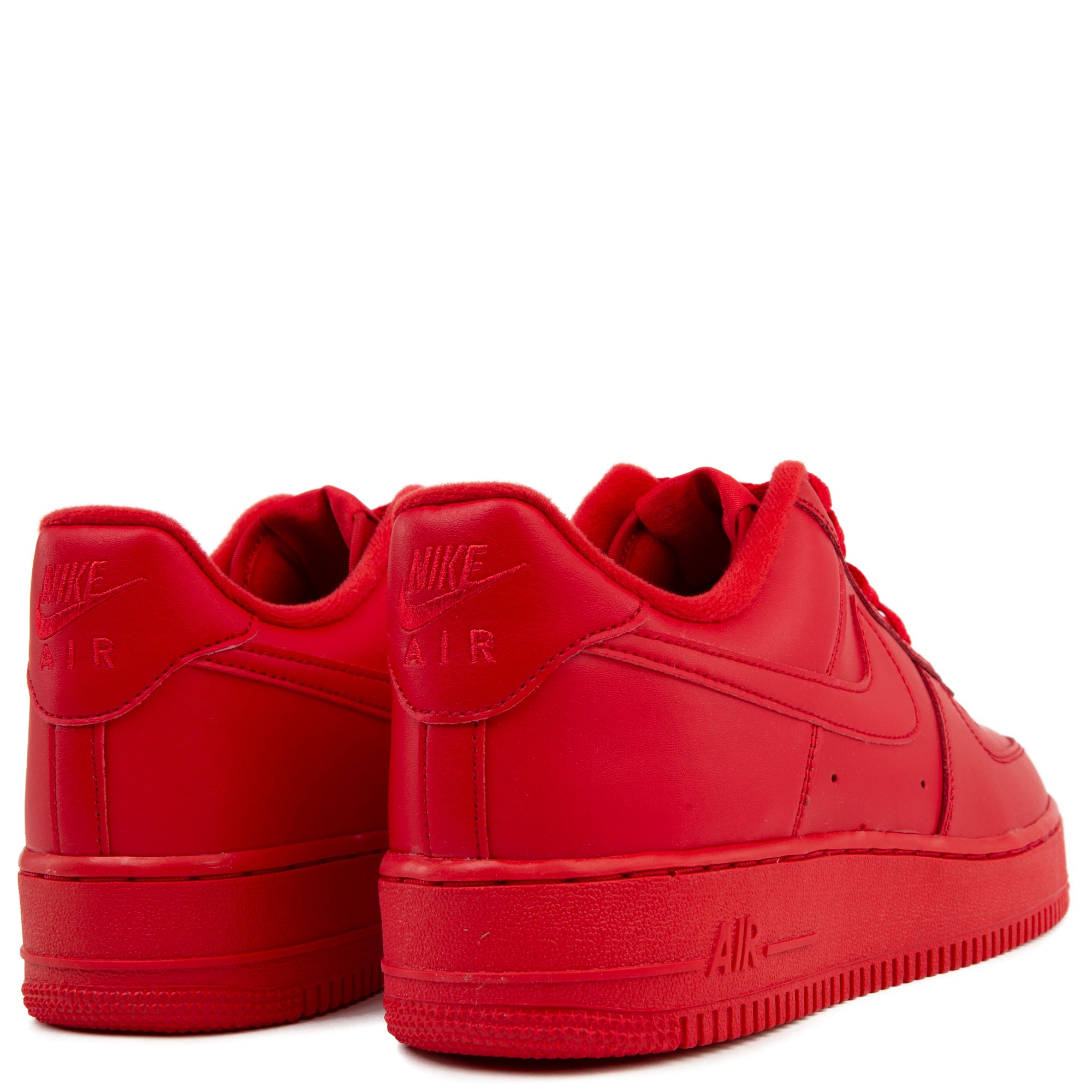 QuickSchopes 029 - Nike Air Force 1 LV8 UV Volt and Siren Red - Schopes 