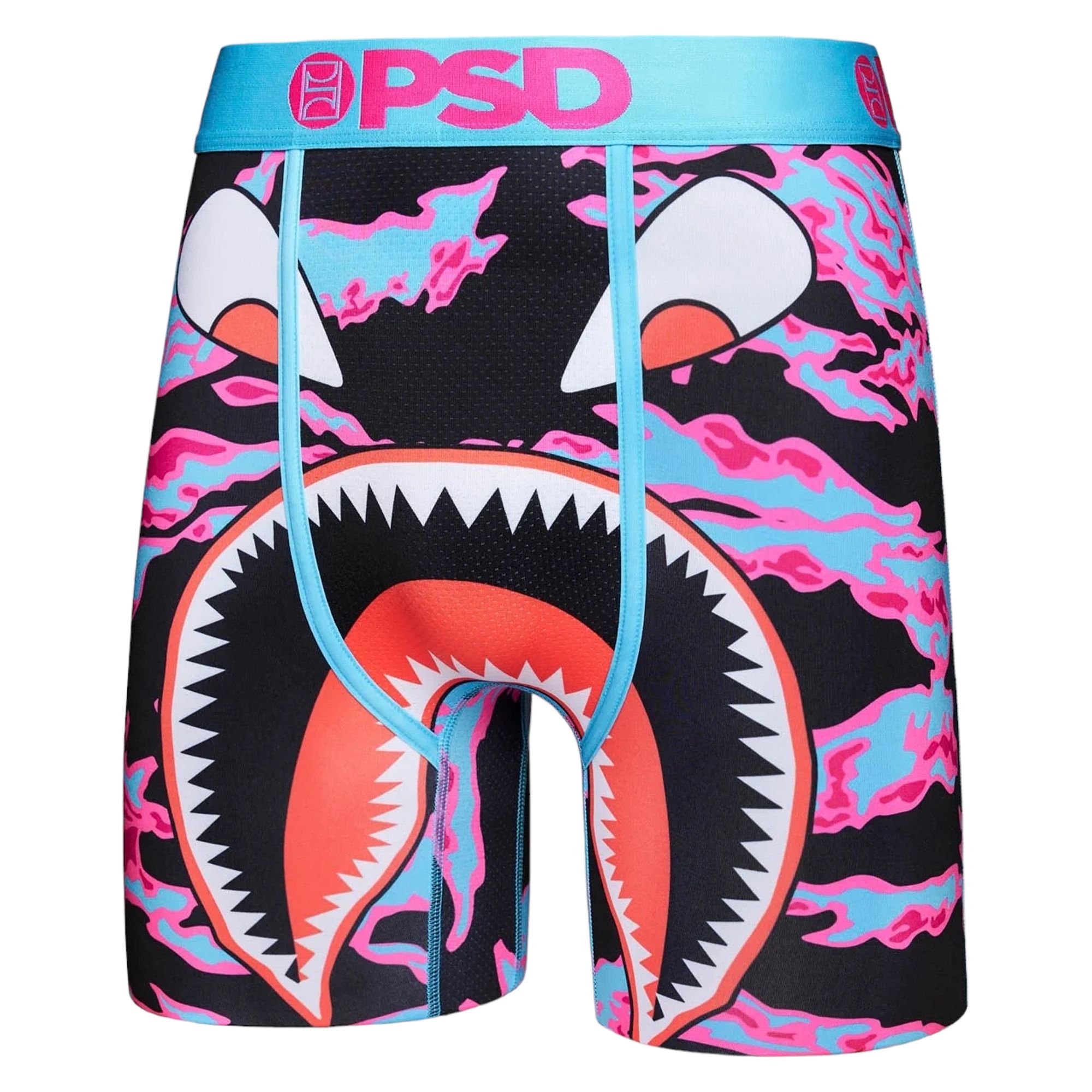 PSD Warface Zone Teeth Scream Splatter Colorful Underwear Boxer Briefs  122180093 - Fearless Apparel