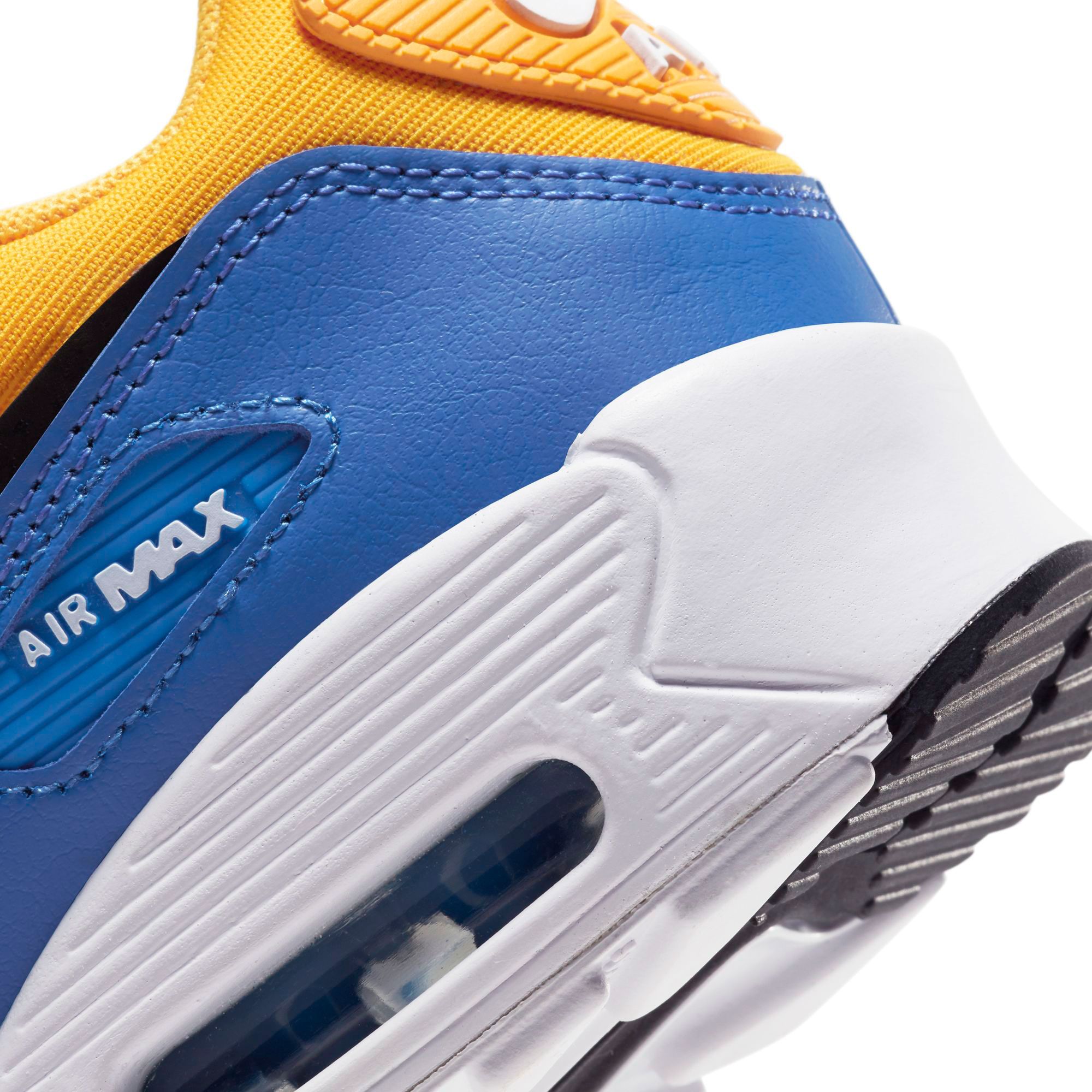 nike air max 90 university gold battle blue