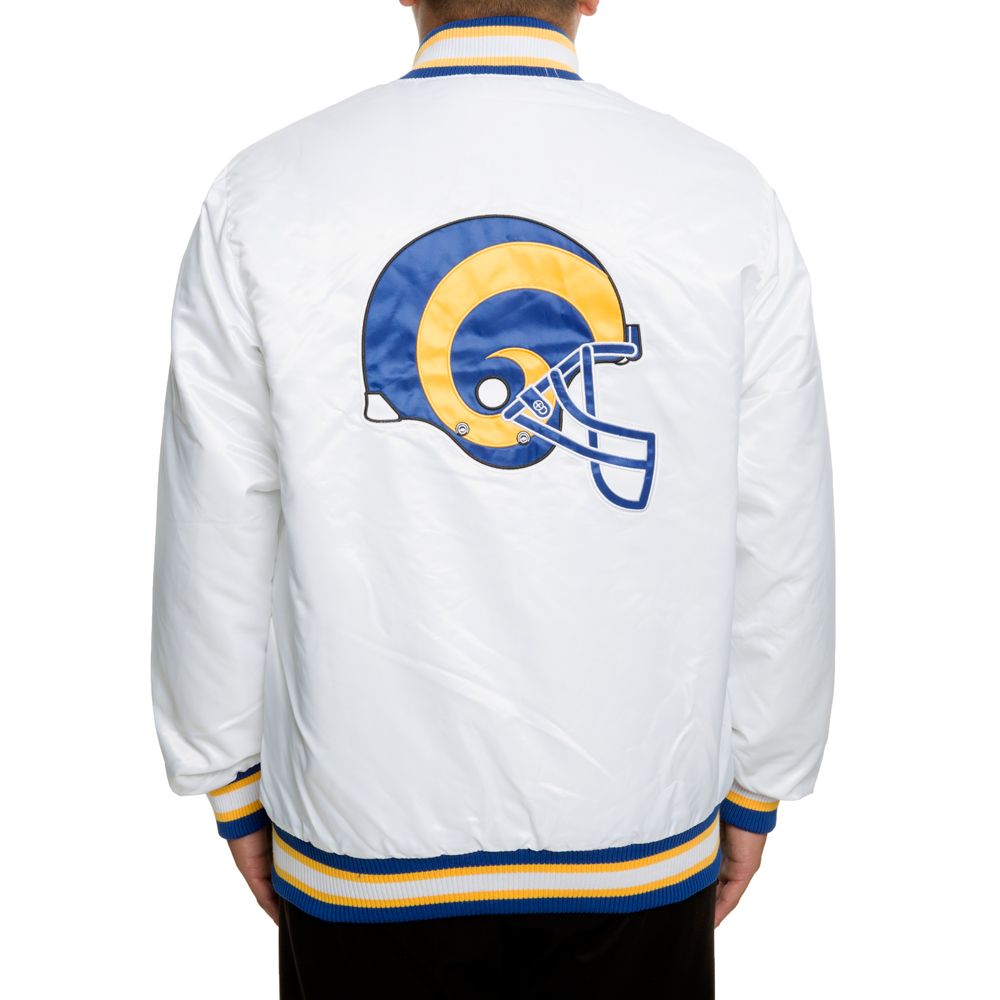 Perth Rams Jacket STARTER RAMS JACKET BLUE/WHITE/GOLD LS8LW666 RAM - Shiekh