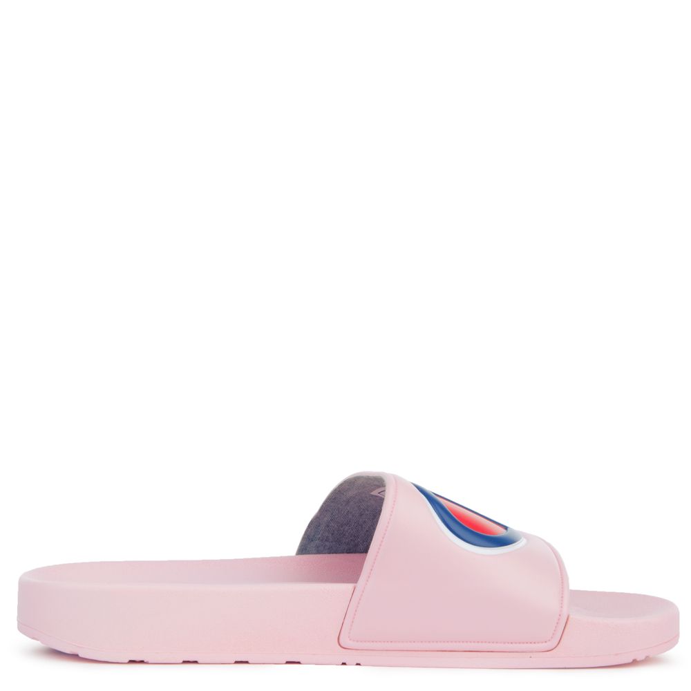 Champion best sale slides pink