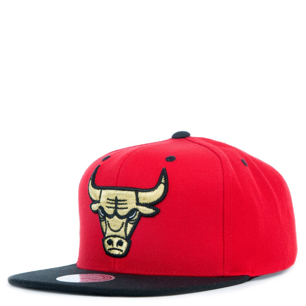 red and gold snapback