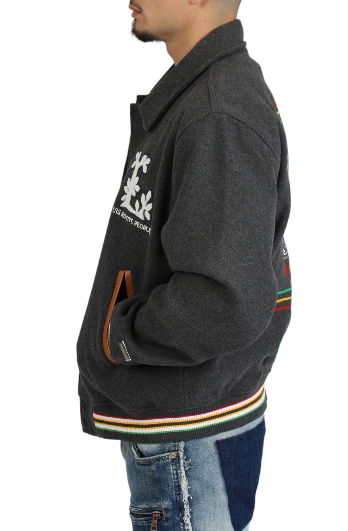 LRG Roots People orders Heavy Embroidered Sweater