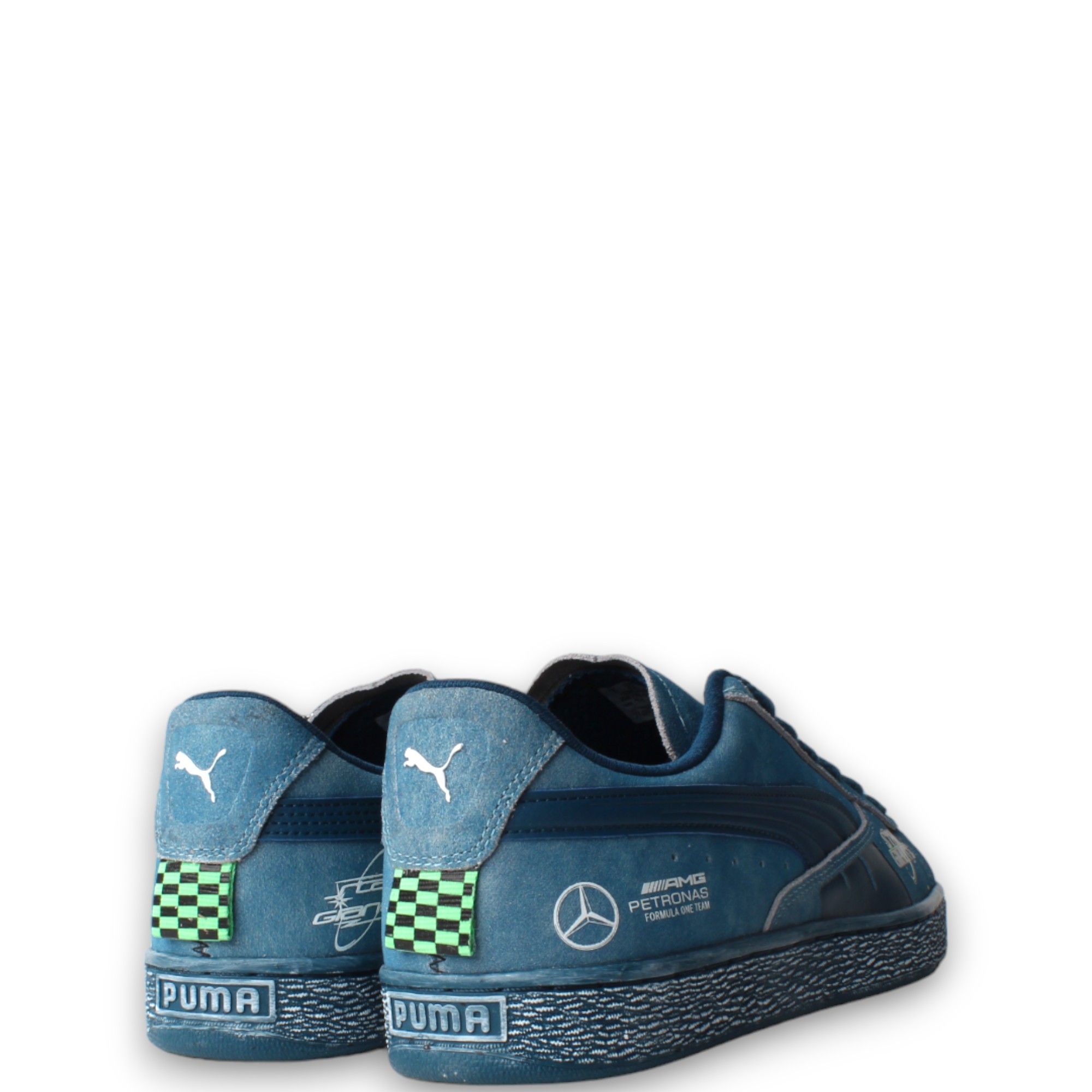 PUMA Mercedes AMG Petronas F1 Team Crews Go Summer Suede T Sneakers 30811901 Shiekh