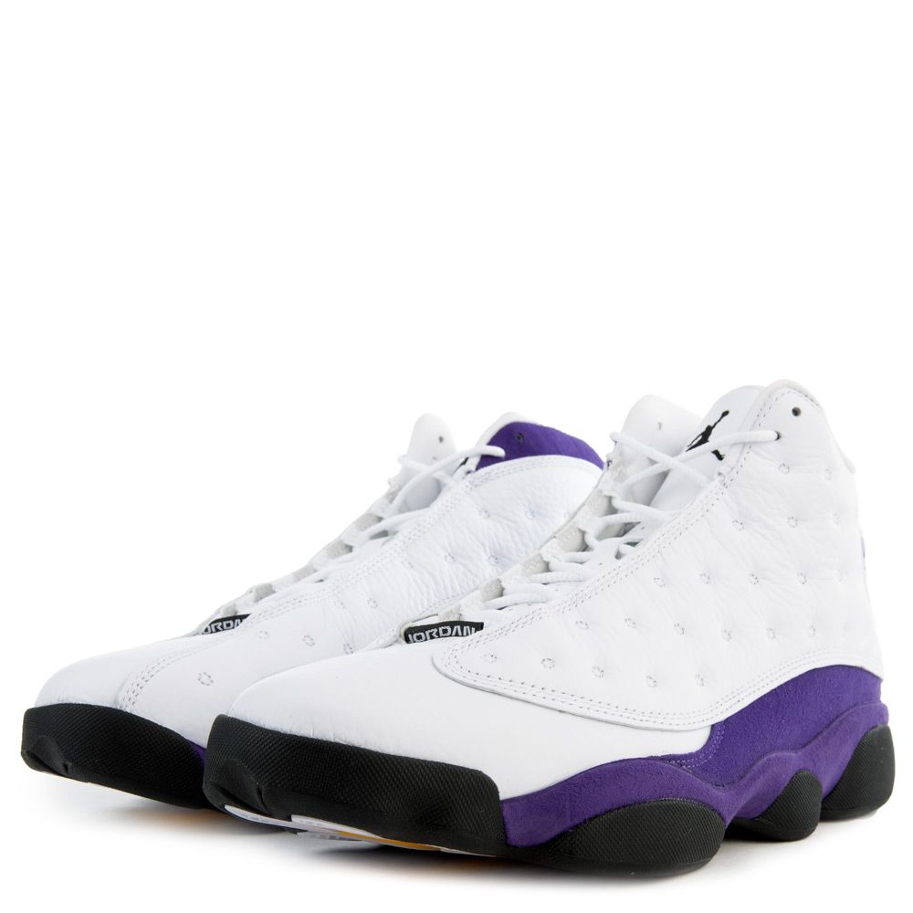 Air Jordan 13 Retro Youth White/Black/Court Purple/University Gold A –  Feature