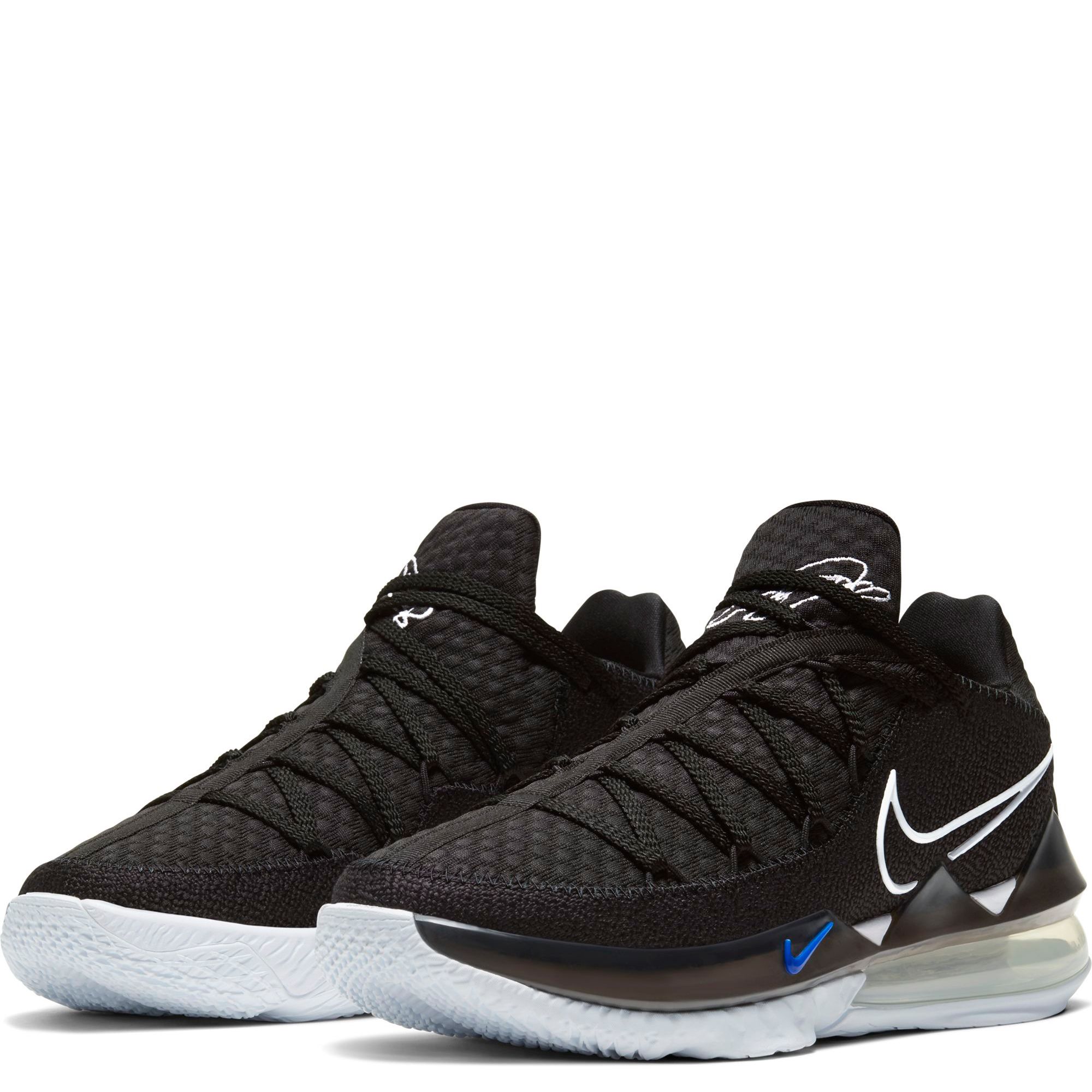 lebron xvii black multicolor