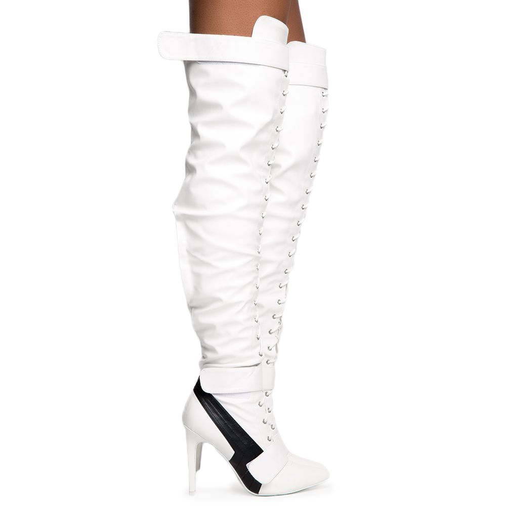 cape robbin white boots