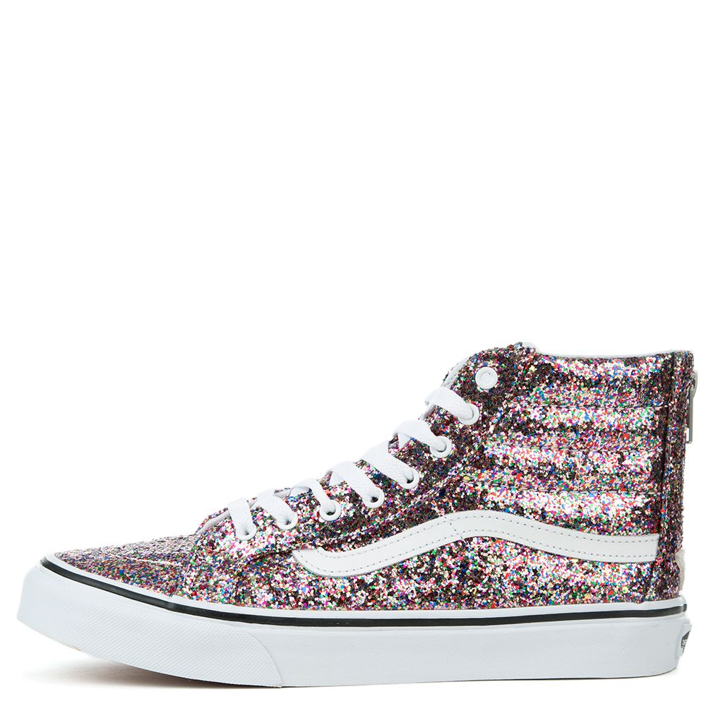 sparkly vans womens high tops