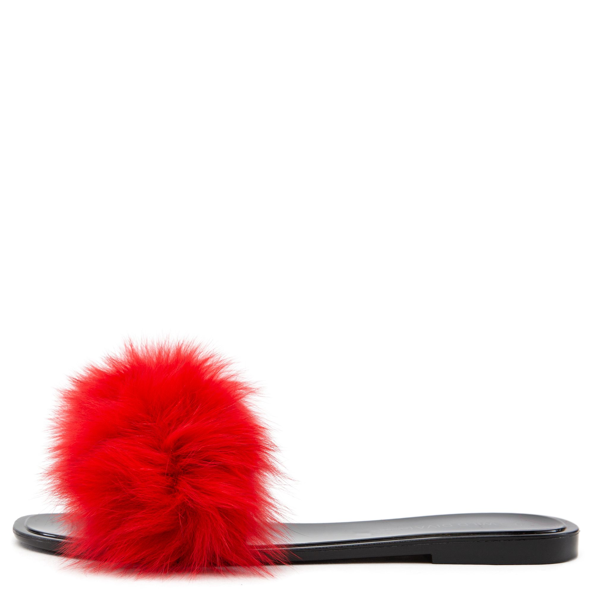 Legend Footwear Inc Jackie-03 Fur Sandals