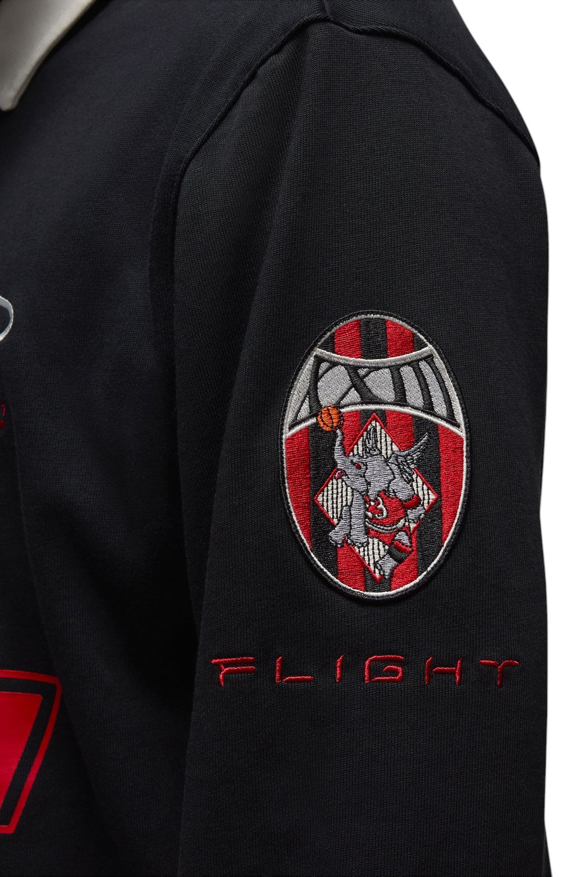JORDAN Long-Sleeve Rugby Top HF9323 010 - Shiekh