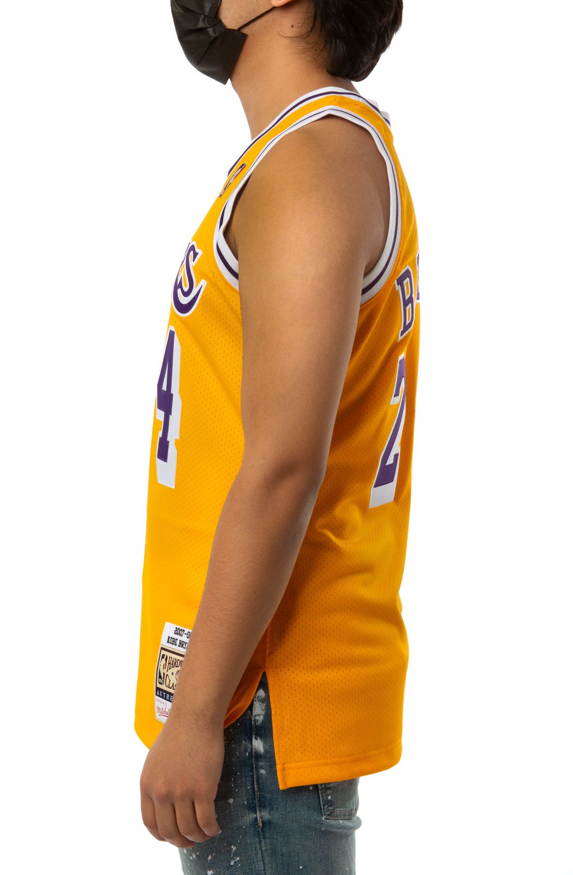 NWT Mitchell & Ness 2007-08 Kobe Bryant Lakers 60th Anniversary Jersey sz52  2XL