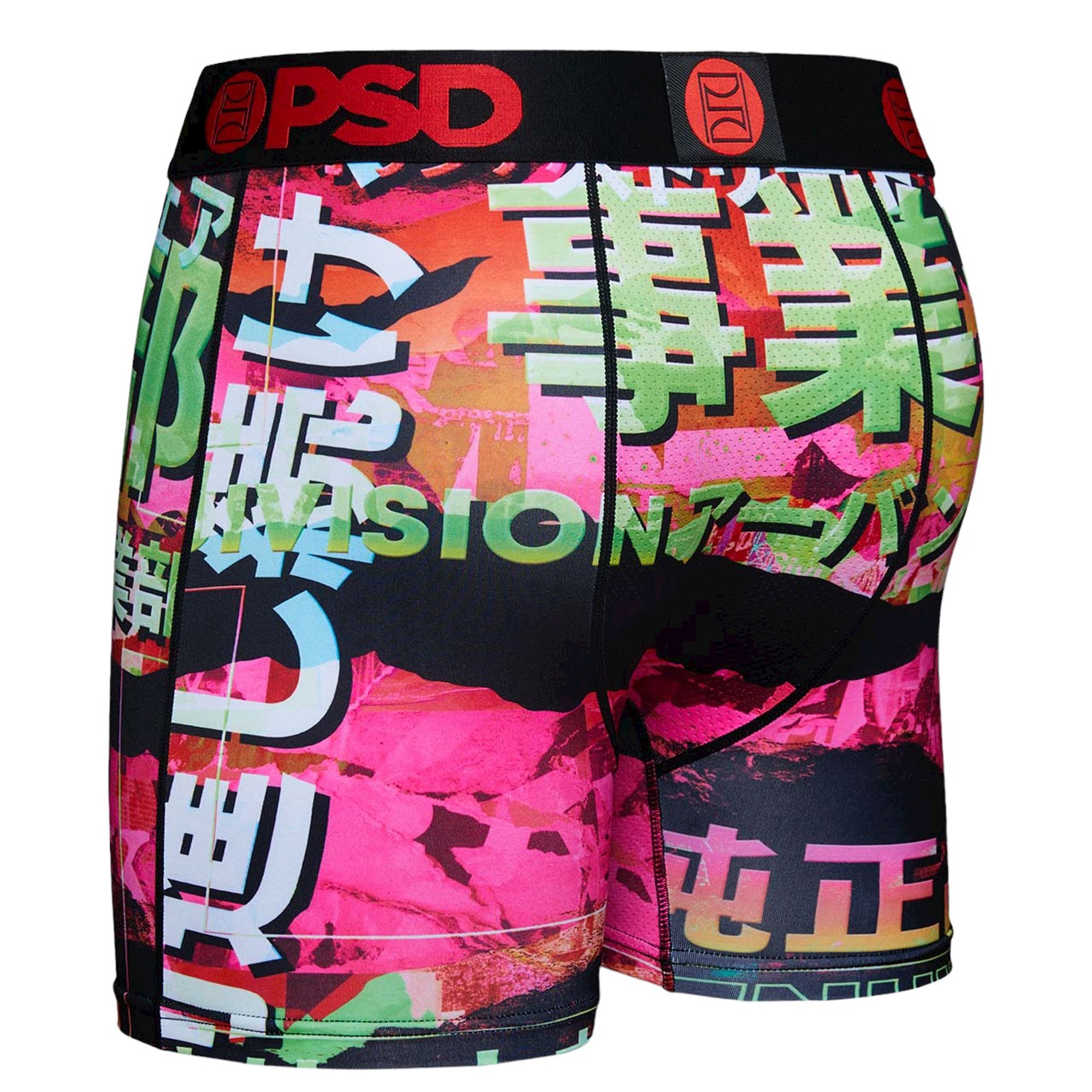 PSD Underwear Men's Drippin' Smoke Boxer Brief Multi 