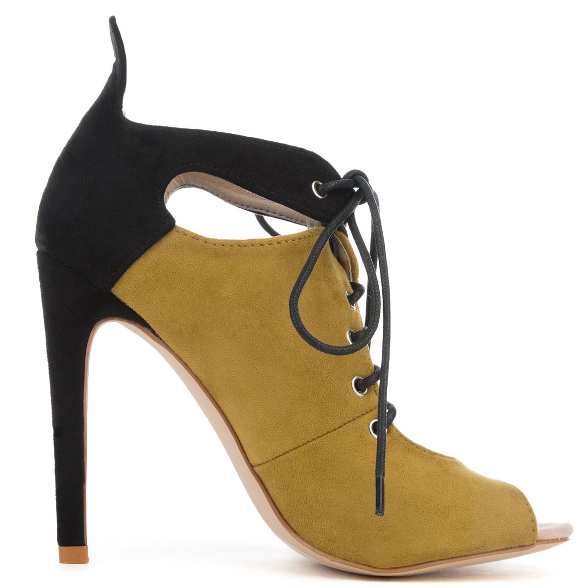 dark olive booties
