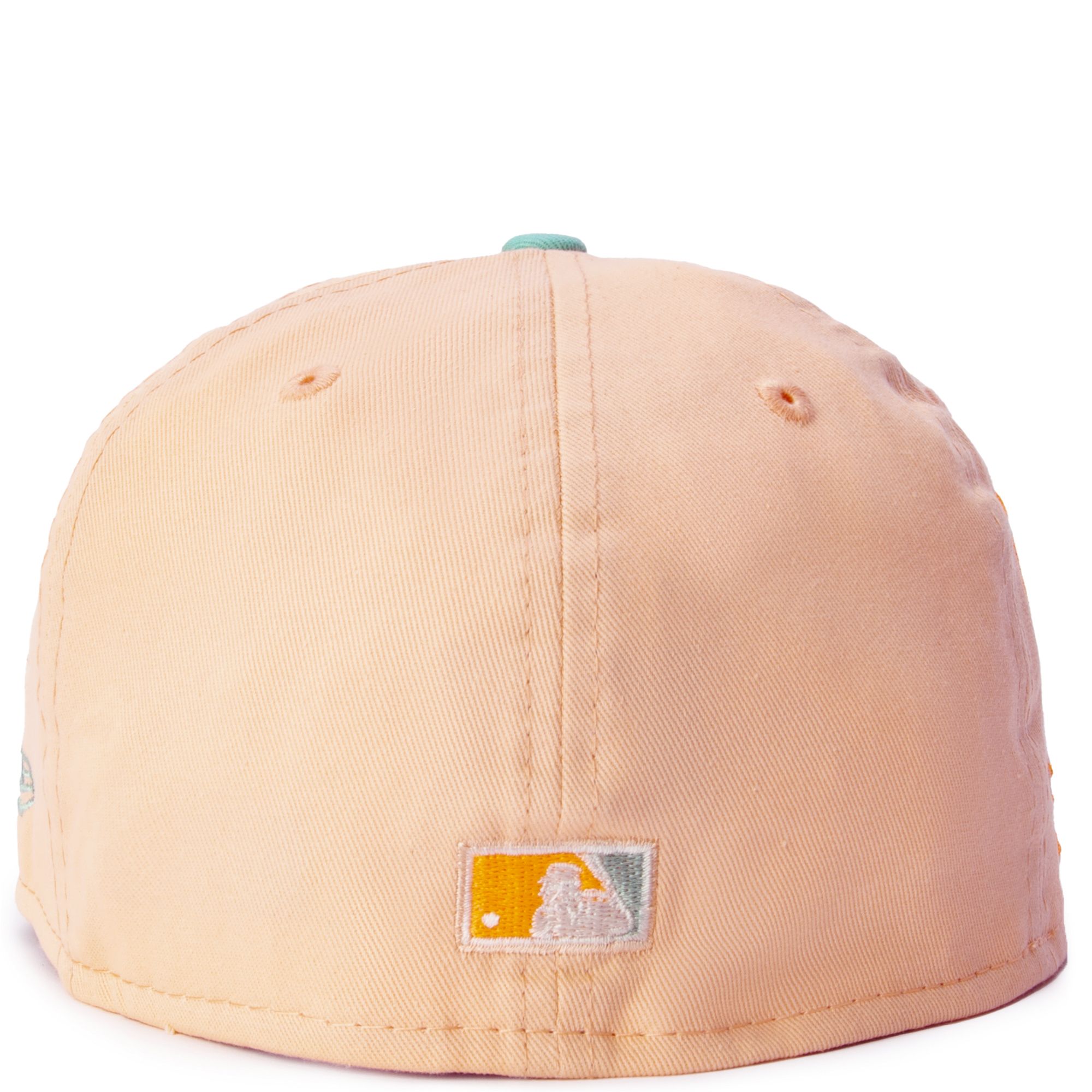 NEW ERA CAPS Tampa Bay Rays Peach Mint 59FIFTY Fitted Hat 70725294