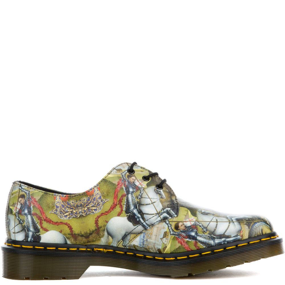 DR. MARTENS Unisex 1461 George & Dragon 3 Eye Oxfords