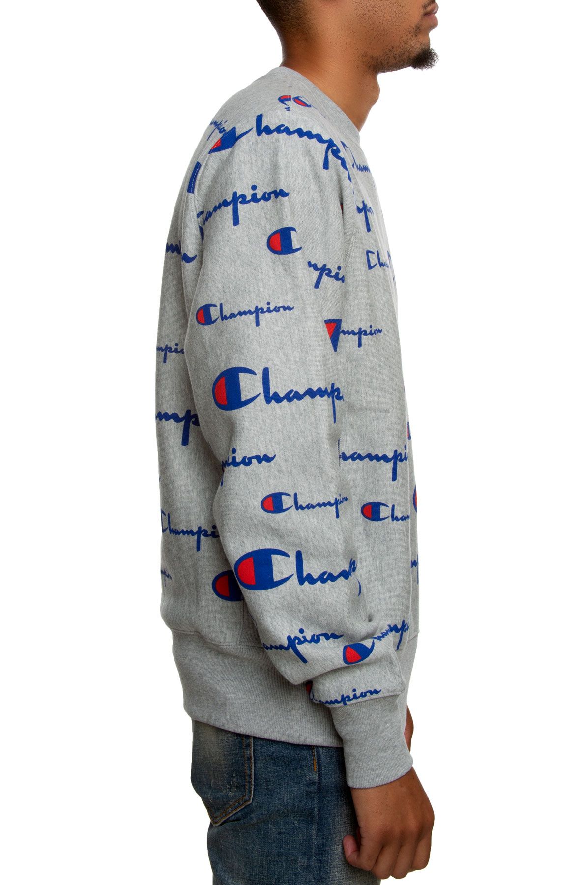 champion all over script joggers