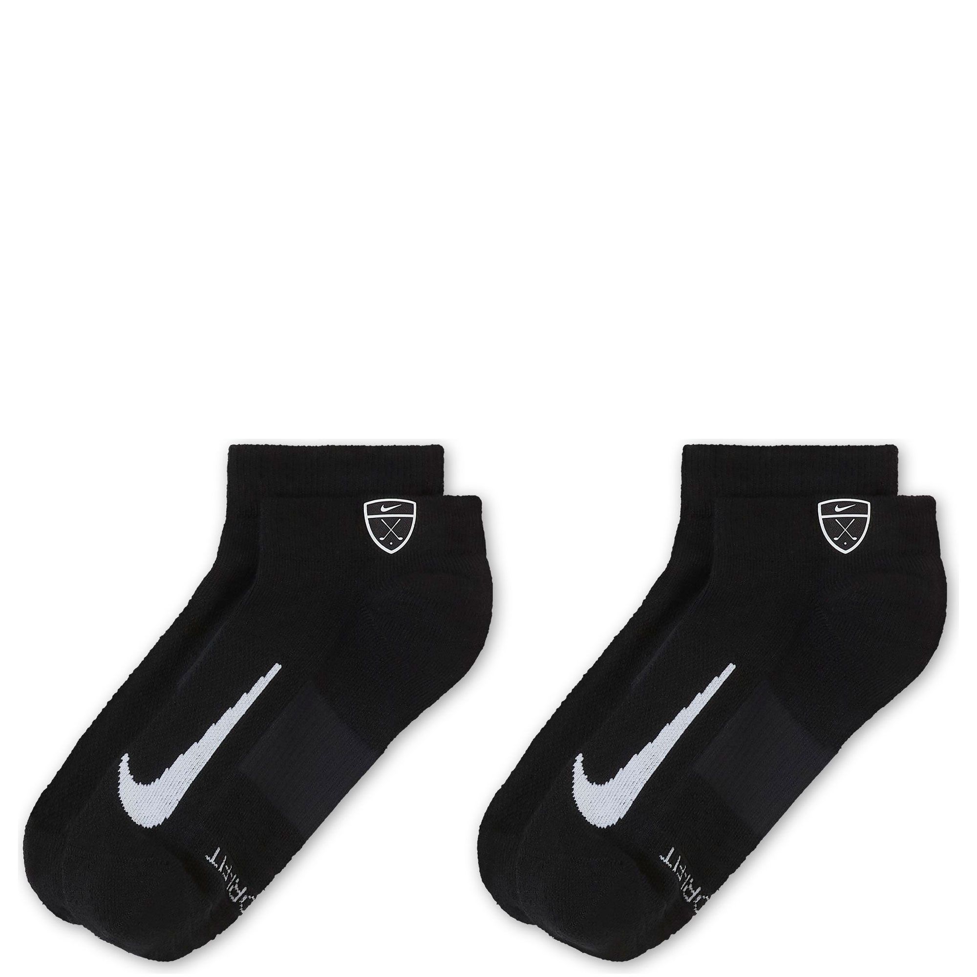 NIKE Multiplier Low Golf Quarter Socks 2 Pairs CV2617 010 Shiekh