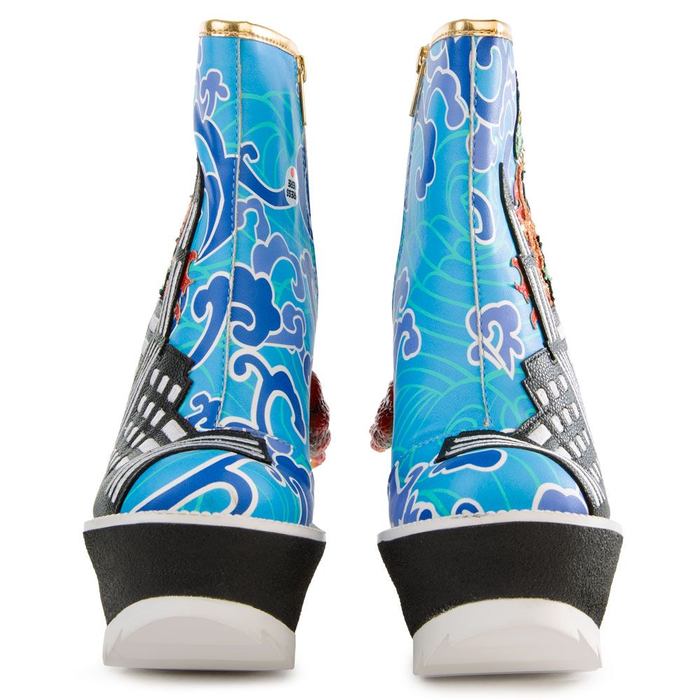 IRREGULAR CHOICE JURASSOTOPS BOOTIES 4224 04A Shiekh