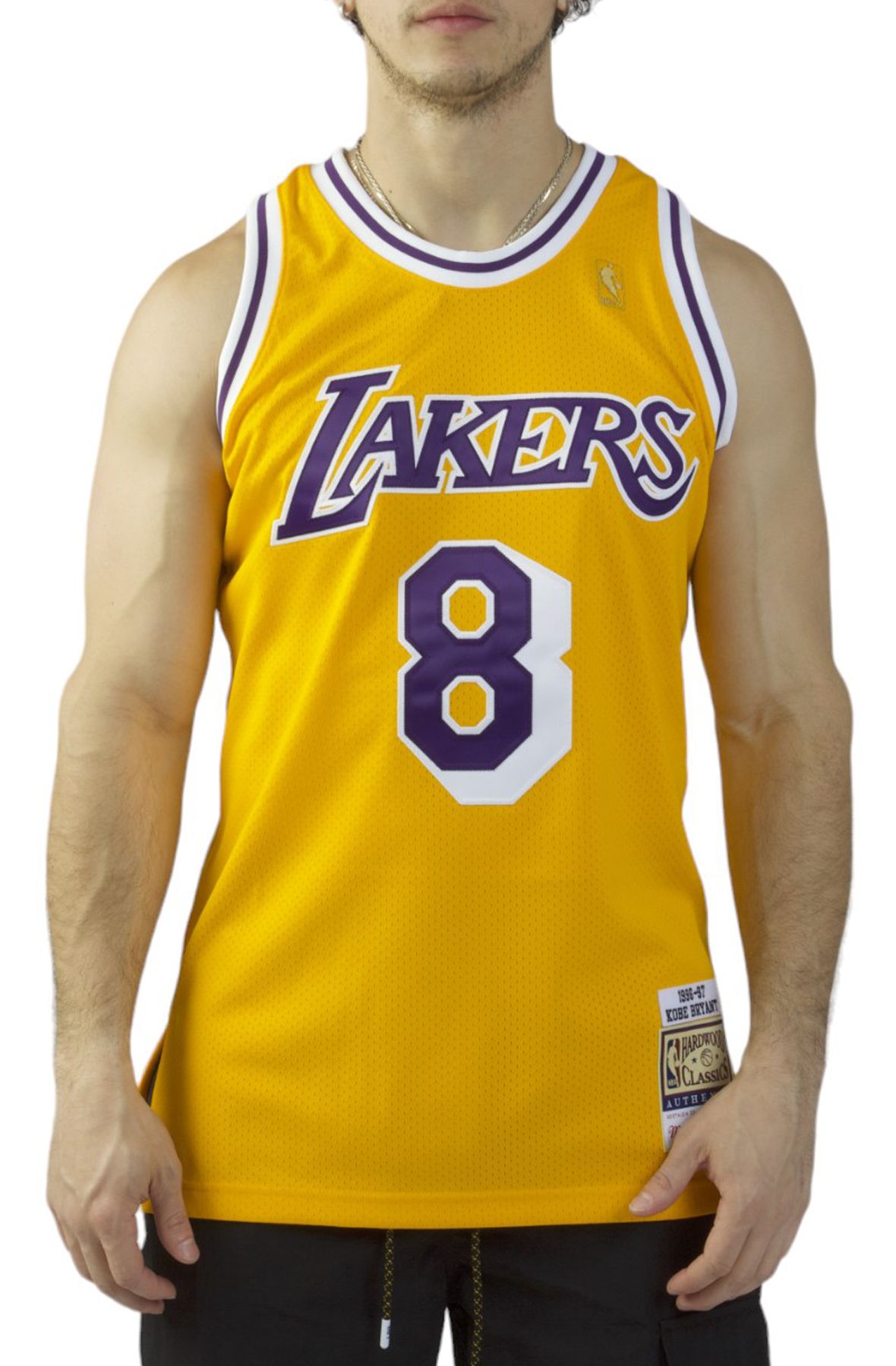 MITCHELL AND NESS Los Angeles Lakers Kobe Bryant 1996 97 Authentic Home Jersey AJY4GS18091 LALLTGD96KBR Shiekh