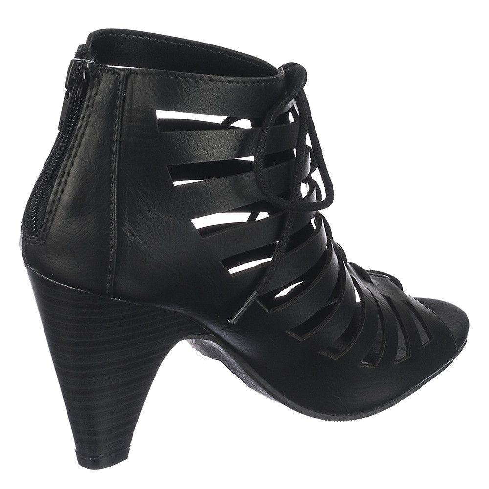 DELICIOUS Richelle-S Low Heel Sandal FD RICHELLE-S/BLACK - Shiekh