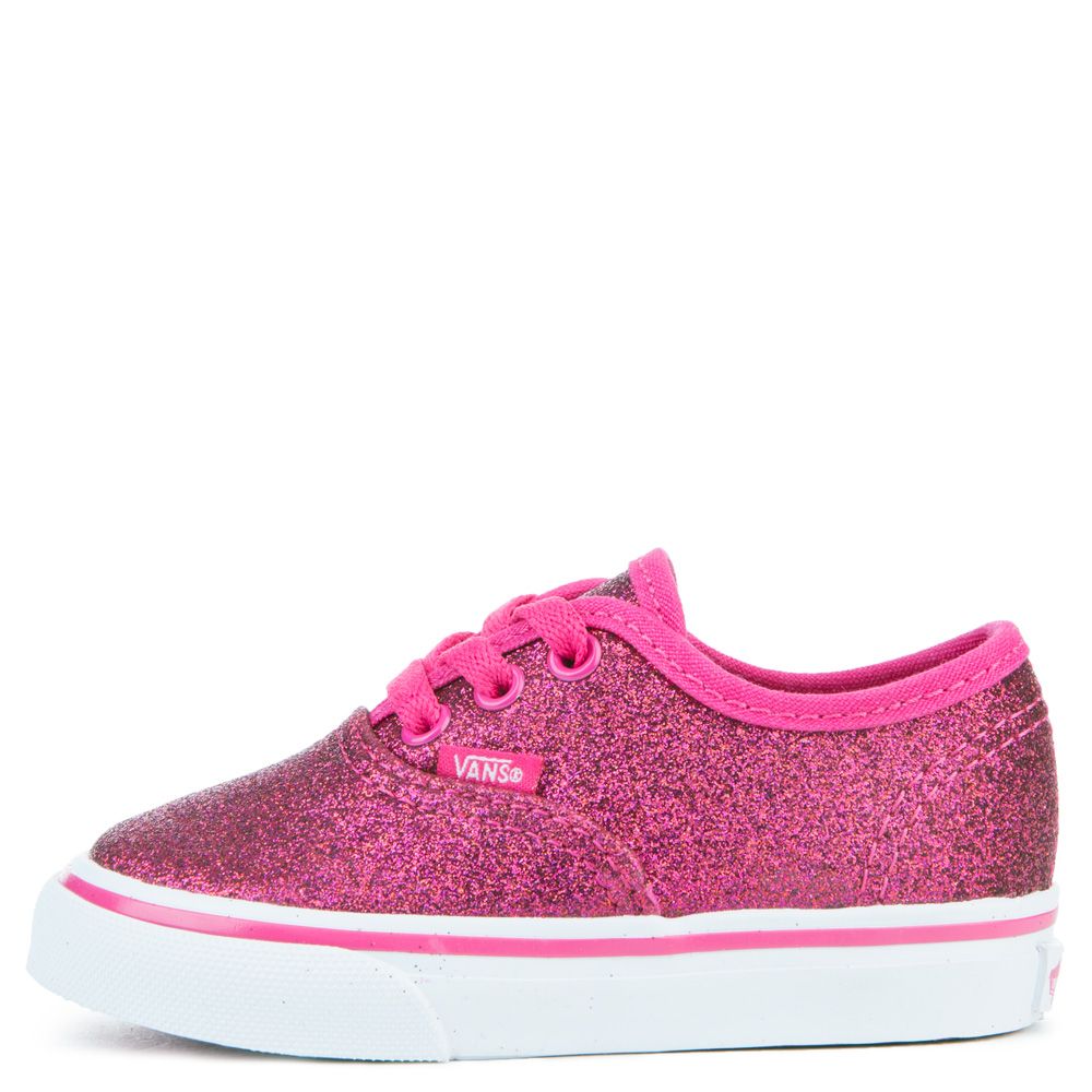 TODDLER VANS AUTHENTIC ROSY GLITTER