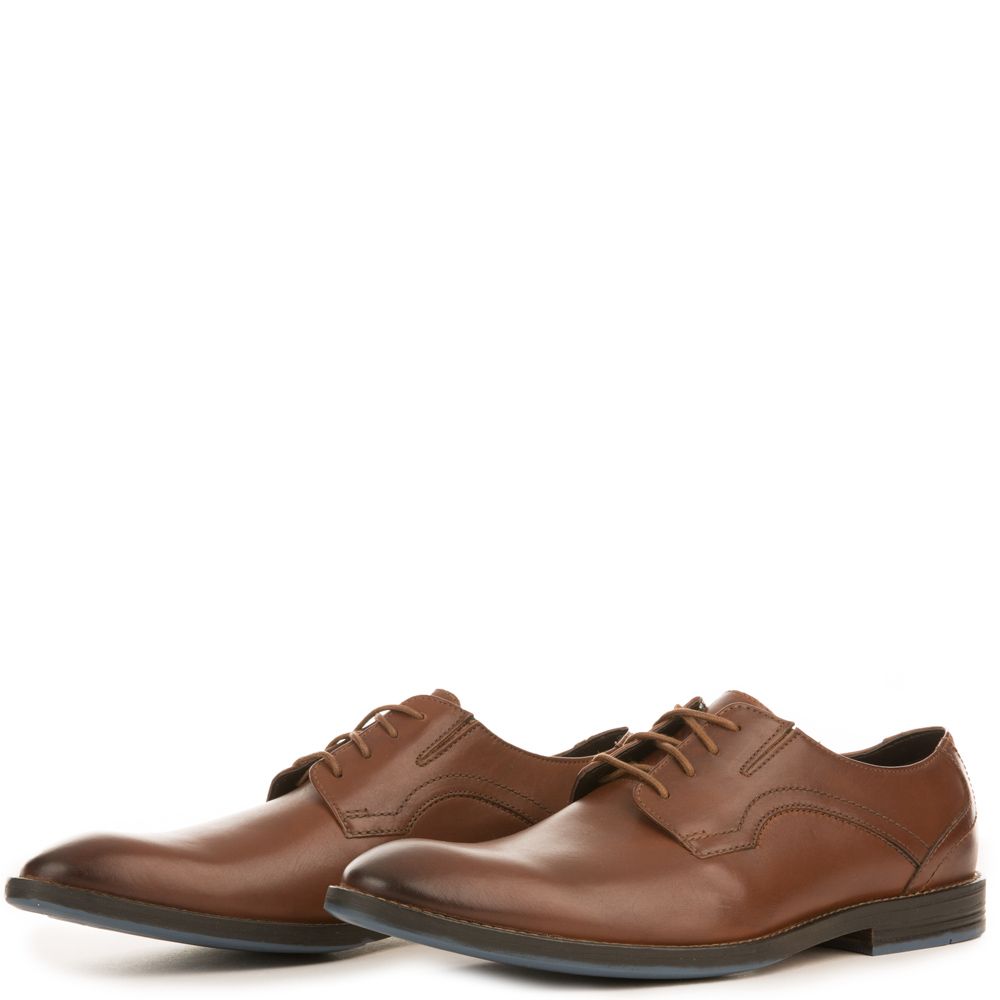 CLARKS Prangley Walk Tan Dress Shoe 26123256 - Shiekh