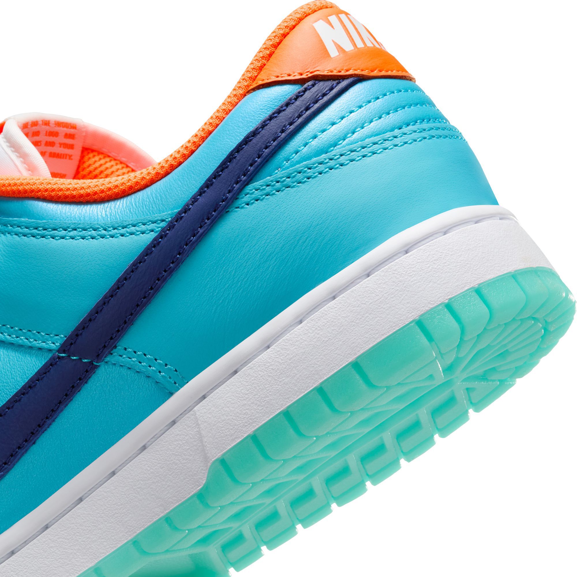Nike Dunk Low SE Baltic Blue Deep Royal Orange Mens 11.5 HQ1538-416 Nike Nike Dunk Low SE Men main image 2