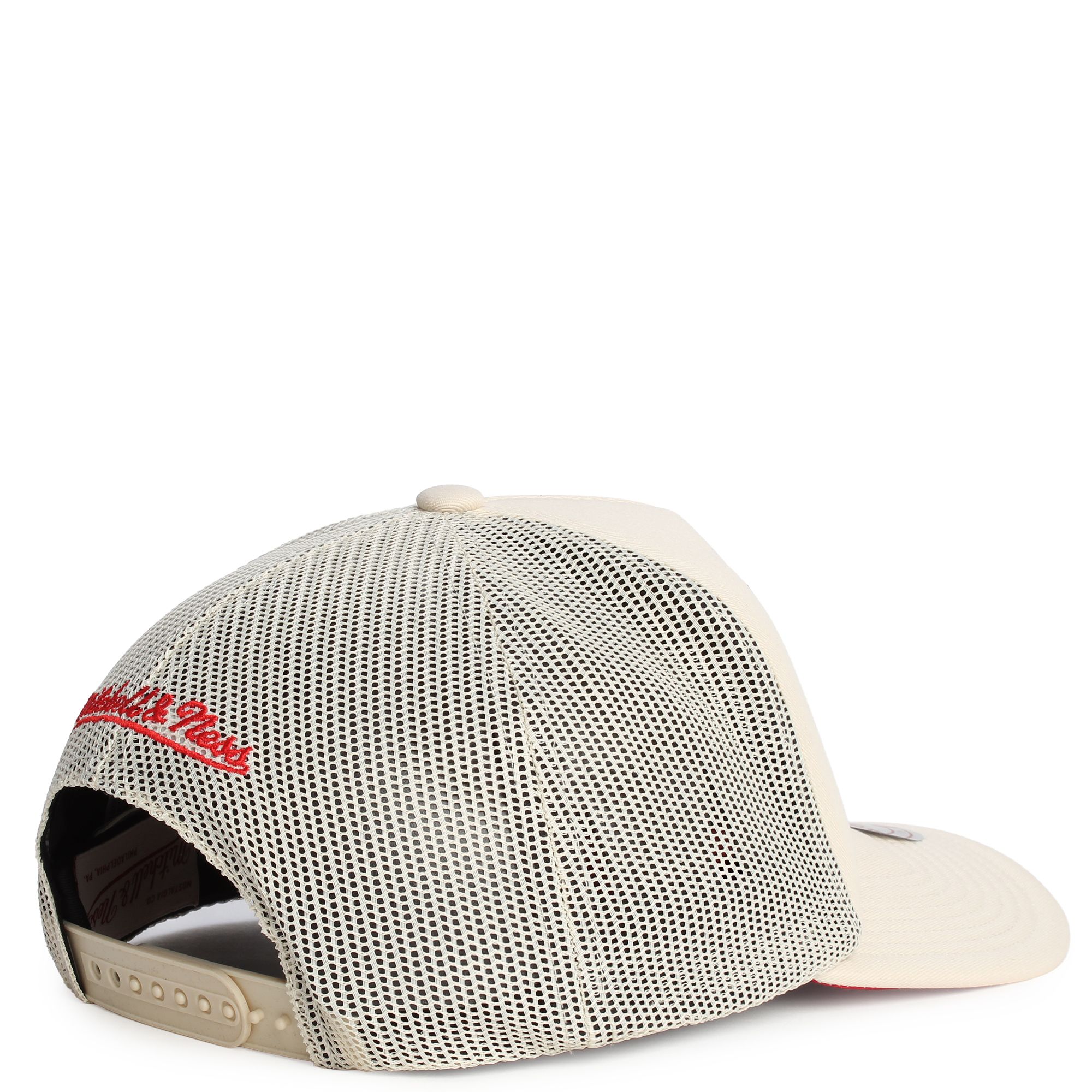 MITCHELL AND NESS NHL Detroit Red Wings Cream Vintage Trucker Hat