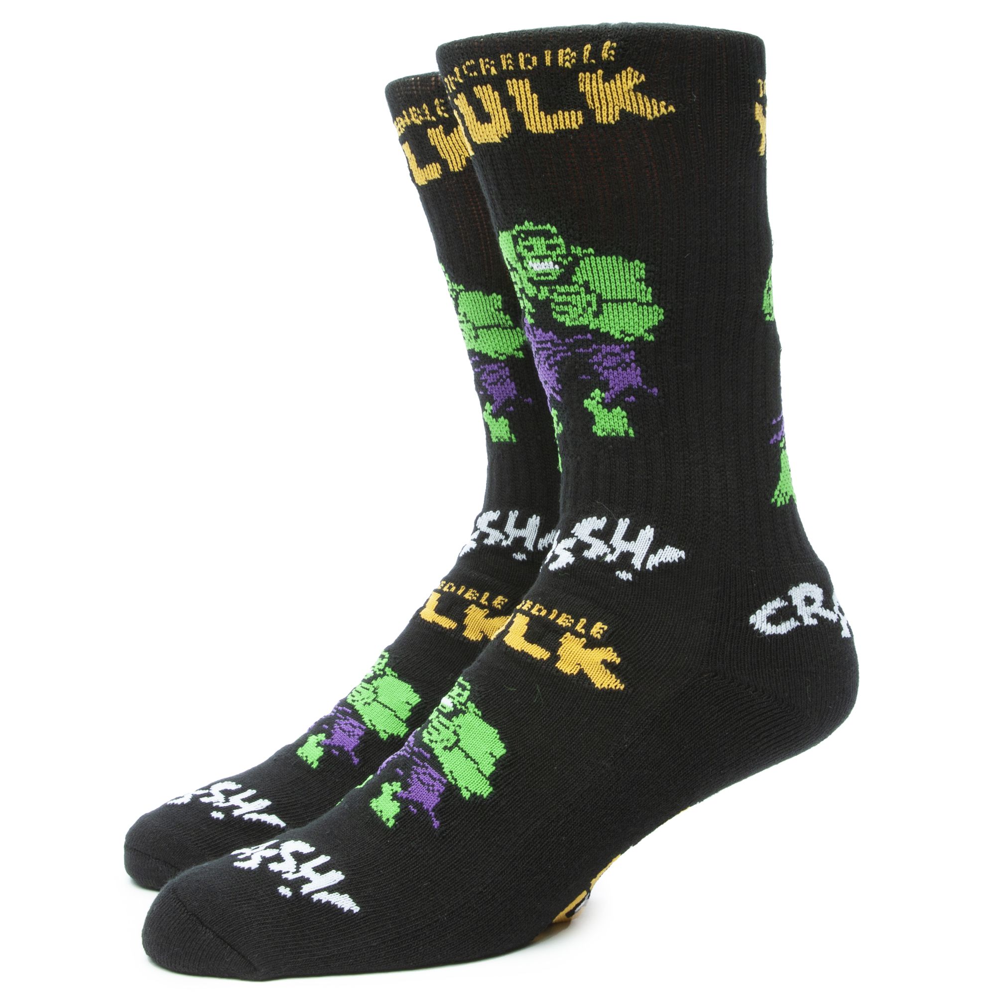 HUF Marvel Hulk Retro Crew Sock SK00745 - Shiekh