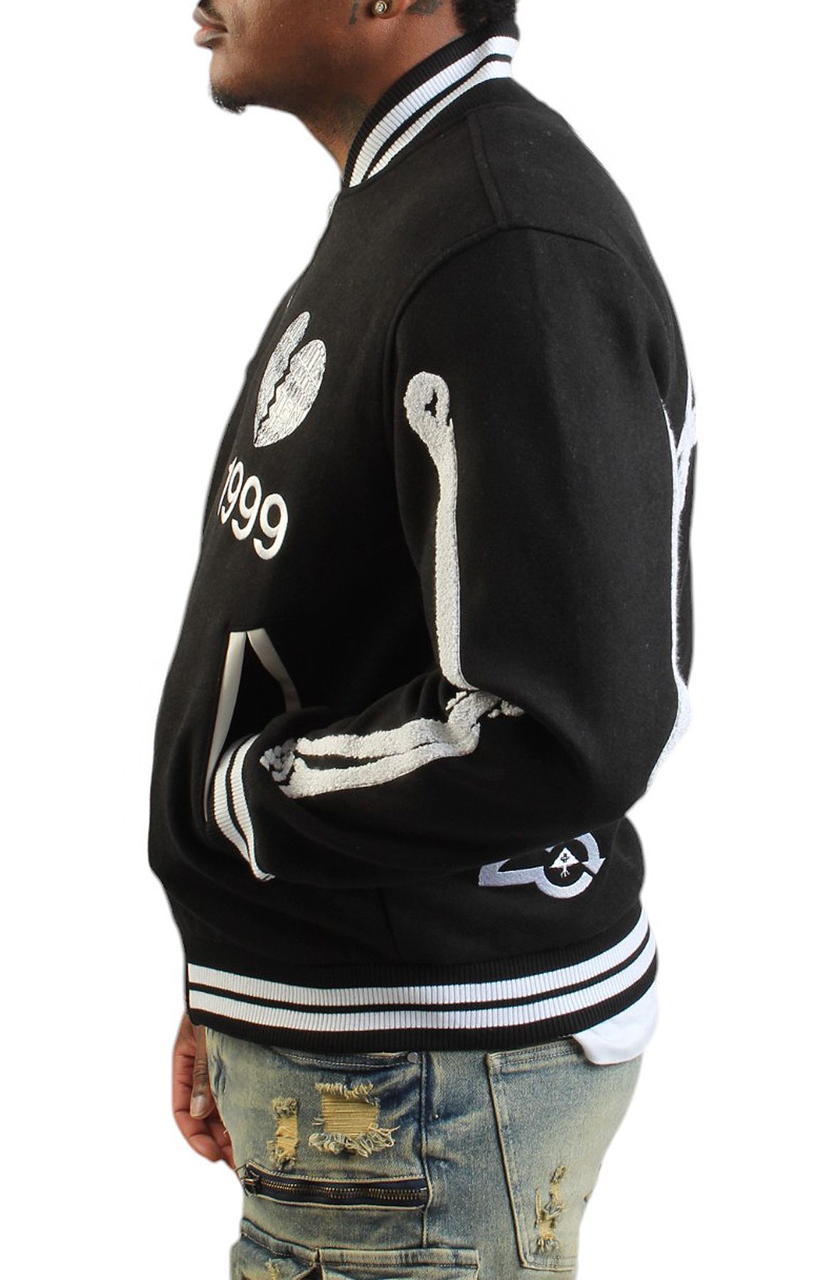 LRG 99 BONES VARSITY JACKET L3GFMJKXX - Shiekh