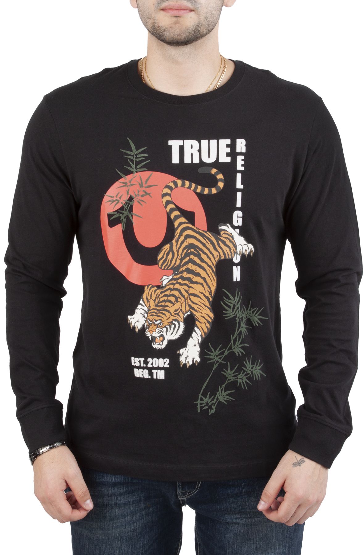 true religion tiger shirt