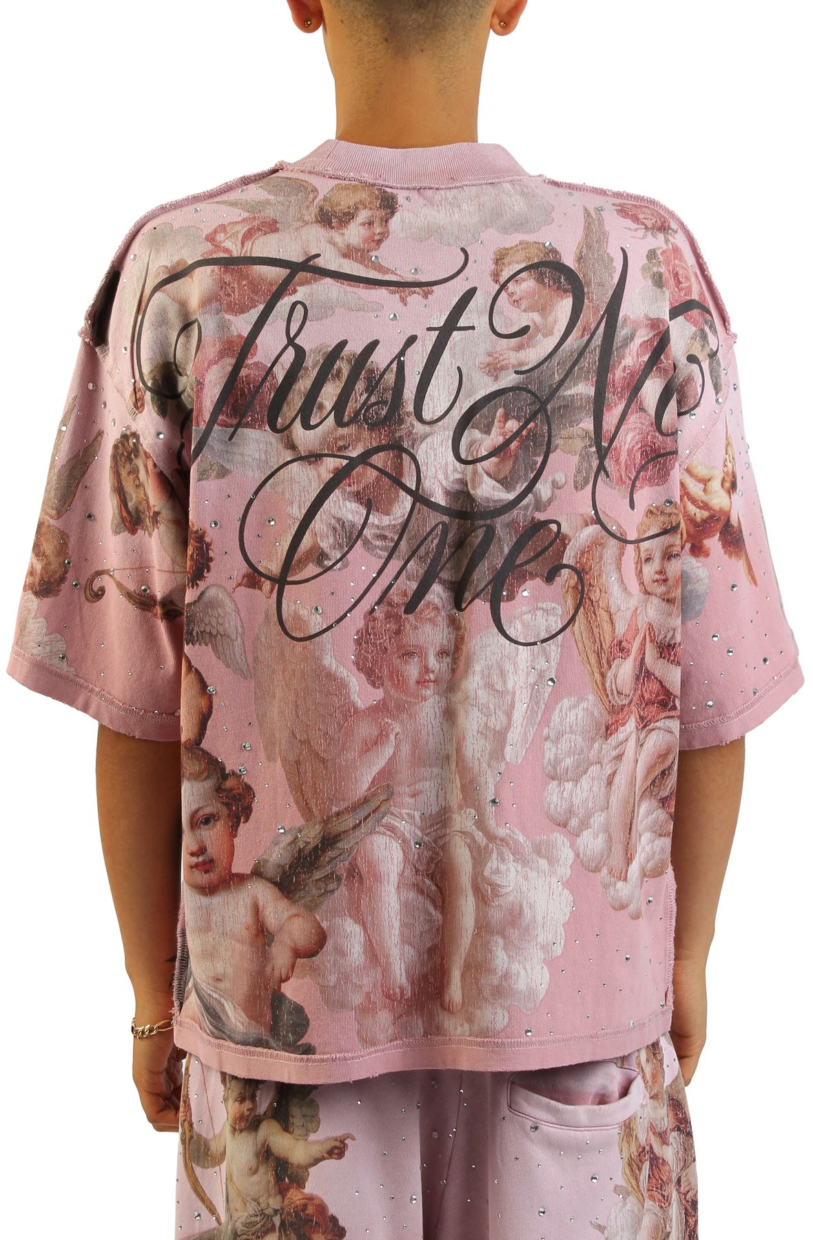 RARE PEACE Seraphim Cluster T-Shirt RT6082-PINK - Shiekh