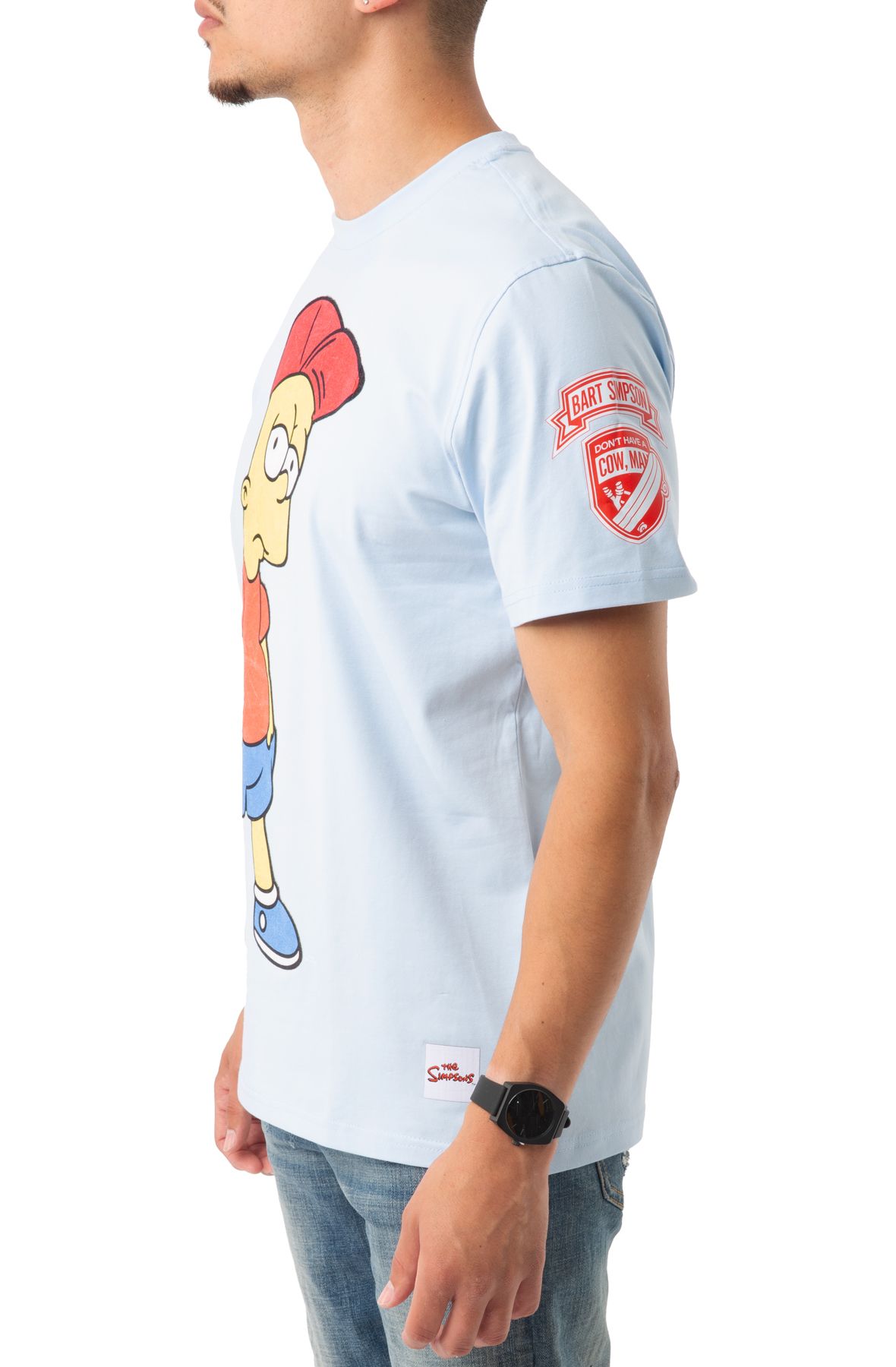 Maxima The Simpsons Lucky Red Hat Tee Fm10054 Ltb Shiekh 