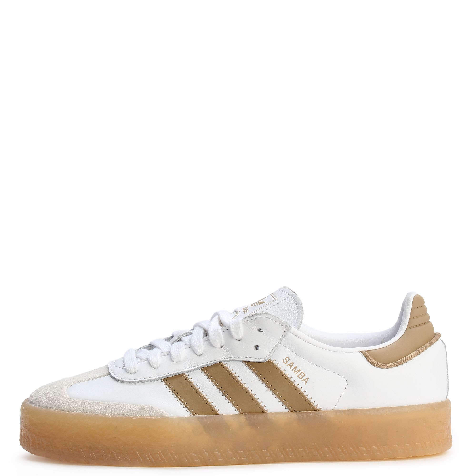 Women's adidas Sambae Cloud White/Off White/Cardboard / 8