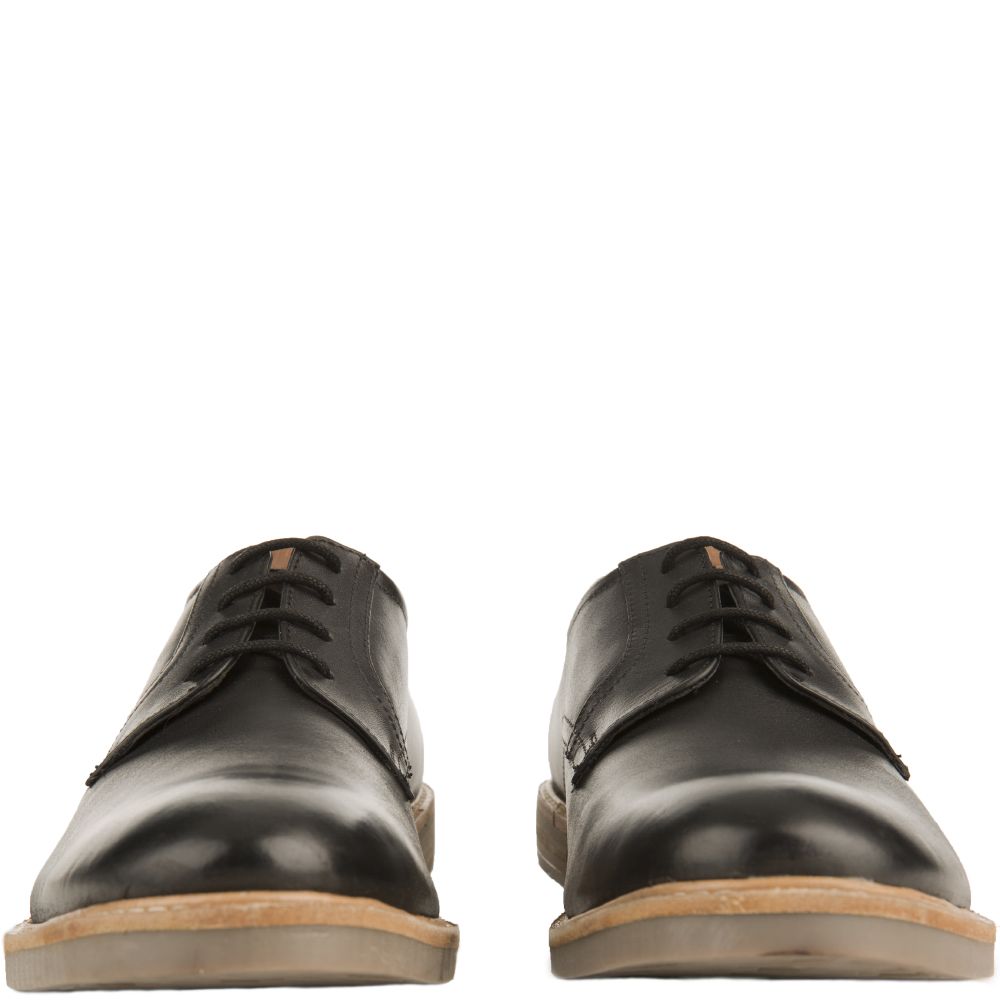 BEN SHERMAN Ben Sherman for Men: Birk Plain Toe Black  display picture 2