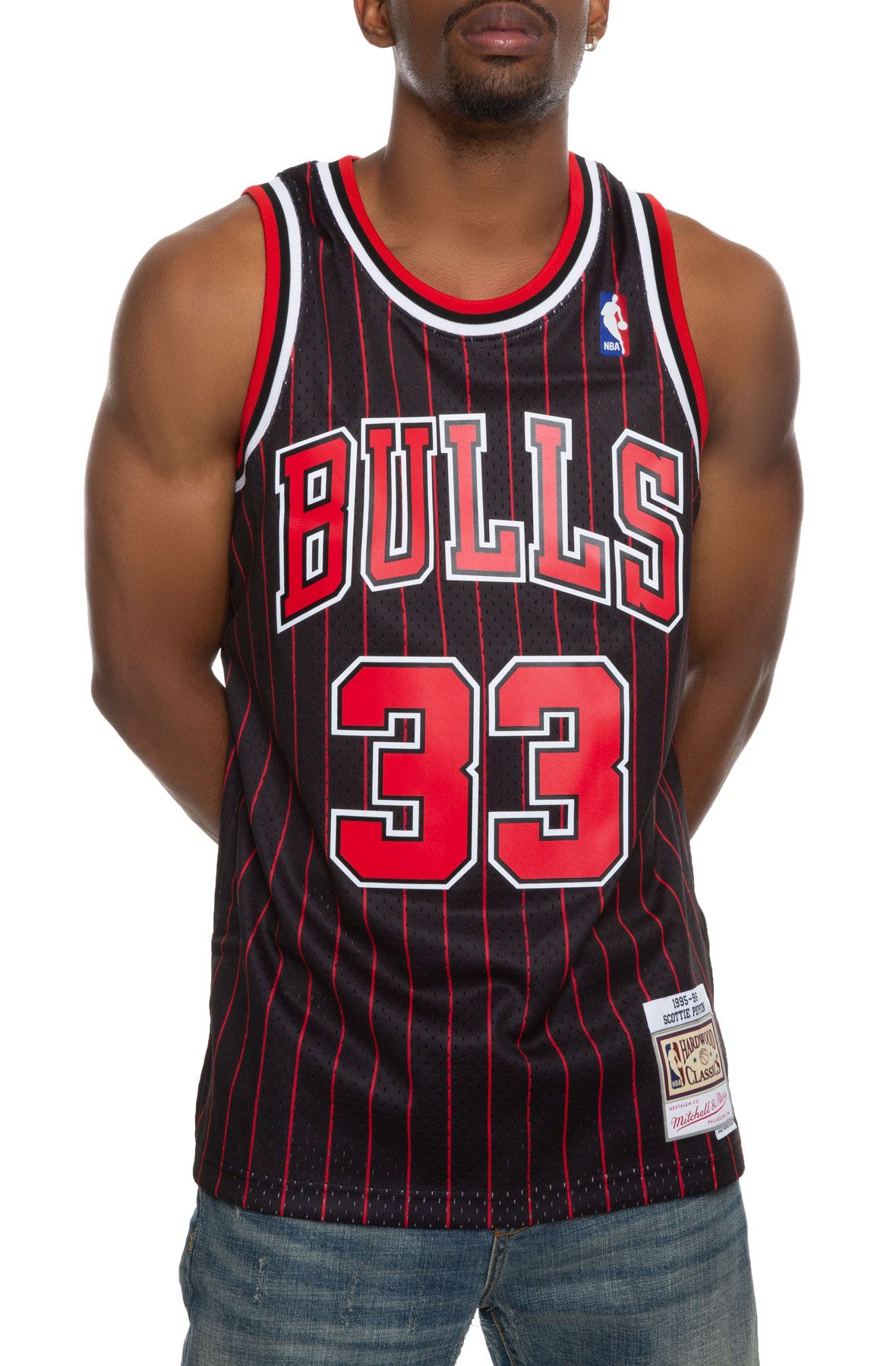Mitchell & Ness Home Finals Jersey Chicago Bulls - Scottie Pippen  [AJY44952-CBU97SPIWHI] 