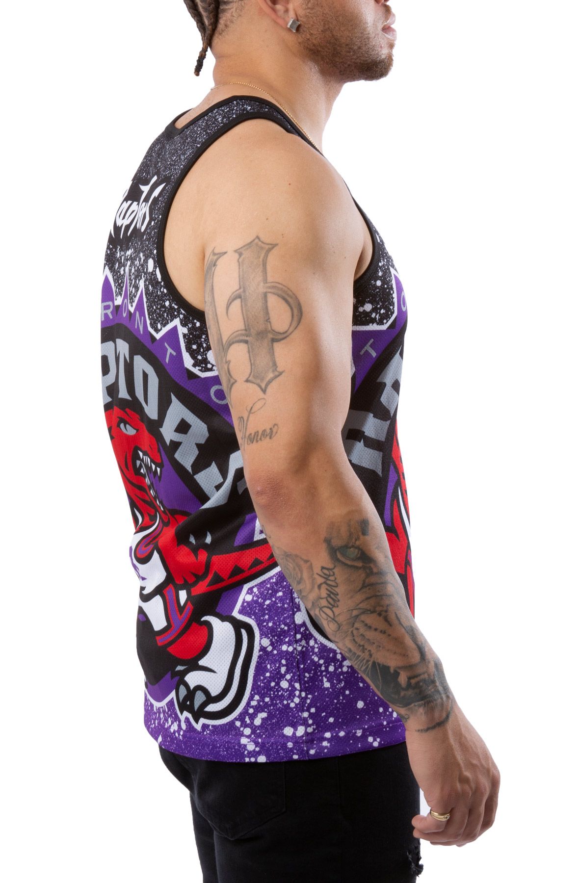 raptors jersey black and purple