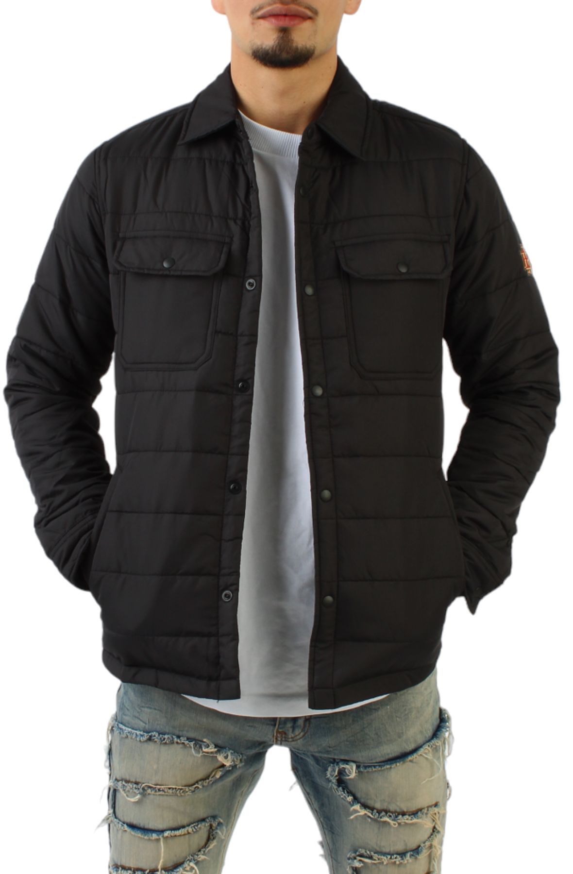 QUILTED JACKET PJ-002-BLK