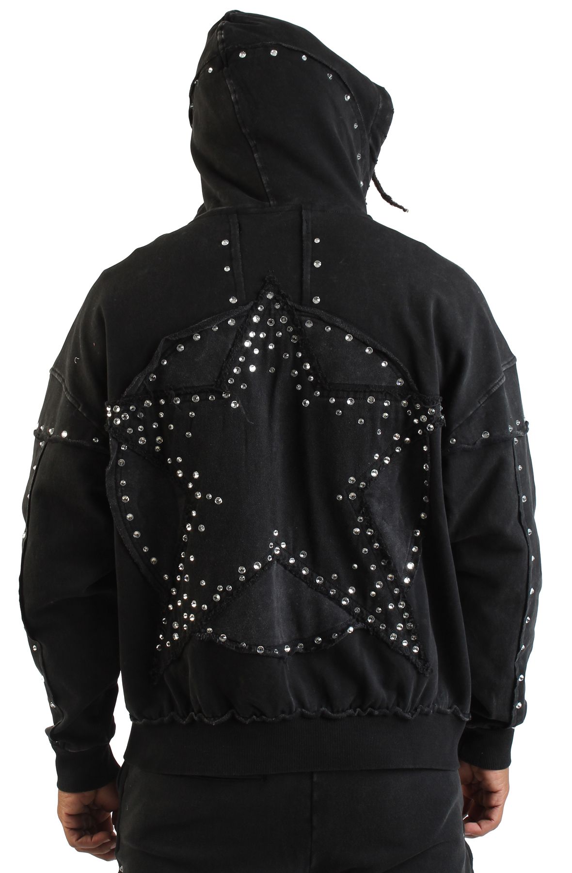 Star Zip Hoodie STARGLOW[Wish upon a star] Zip-Up Hoodie