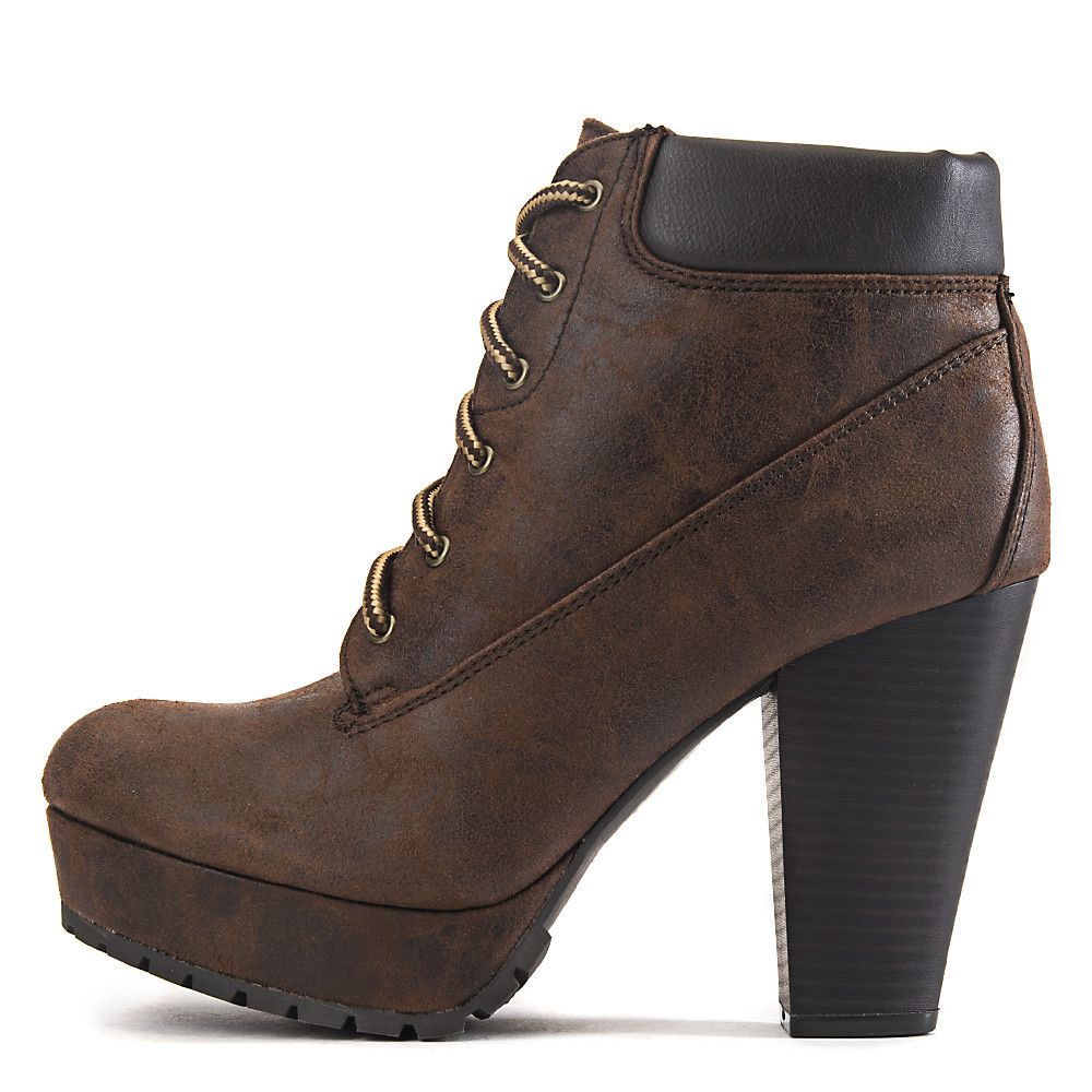 high heel ankle boot