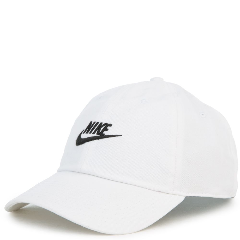 white on white nike hat