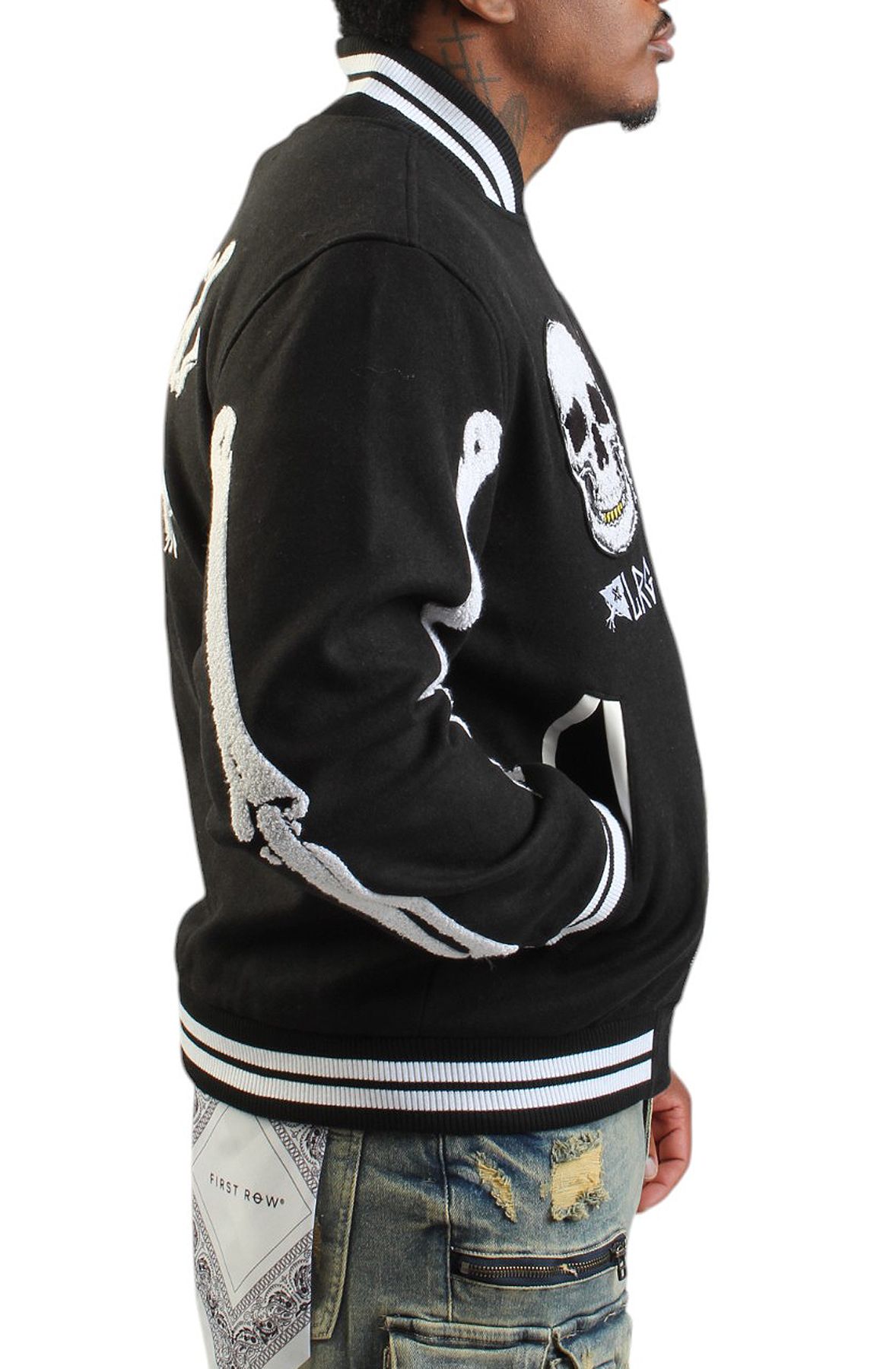 LRG 99 BONES VARSITY JACKET L3GFMJKXX - Shiekh