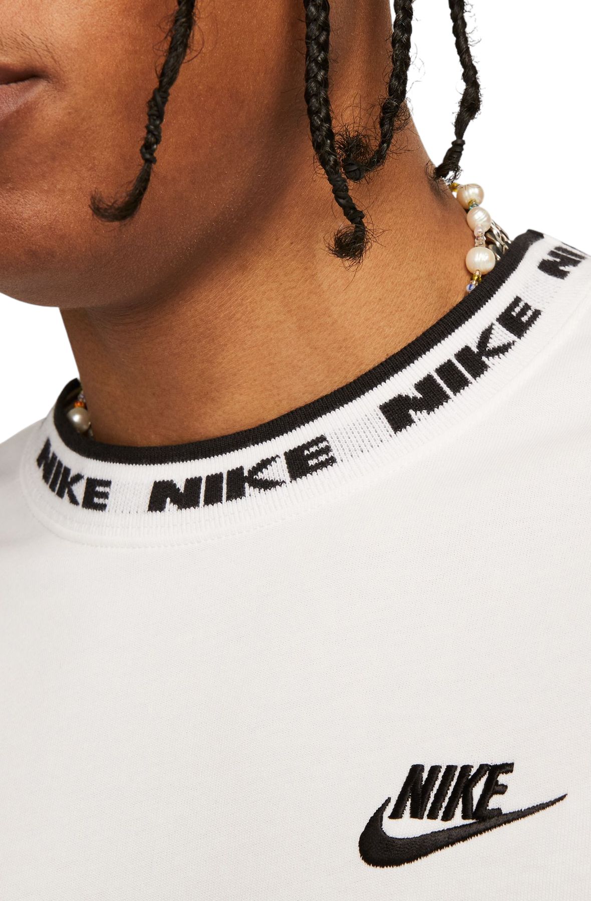 NIKE Sportswear Club Short-Sleeve Top FB7309 100 - Shiekh