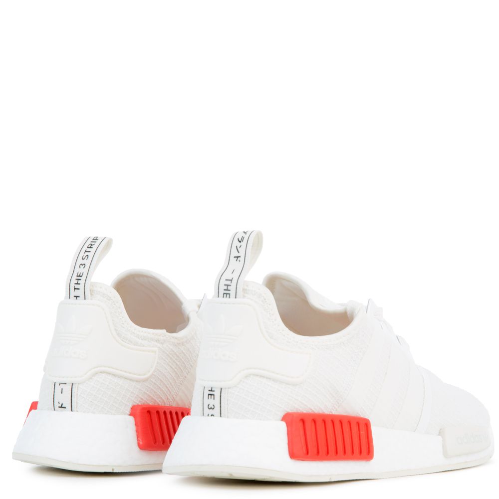 white and red nmd r1