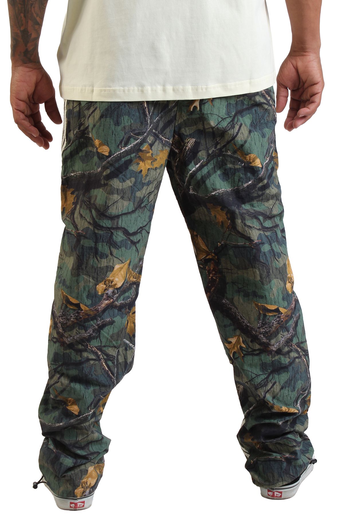 REBEL MINDS 5 Stripe Nylon Pants 100-492HUNT - Shiekh