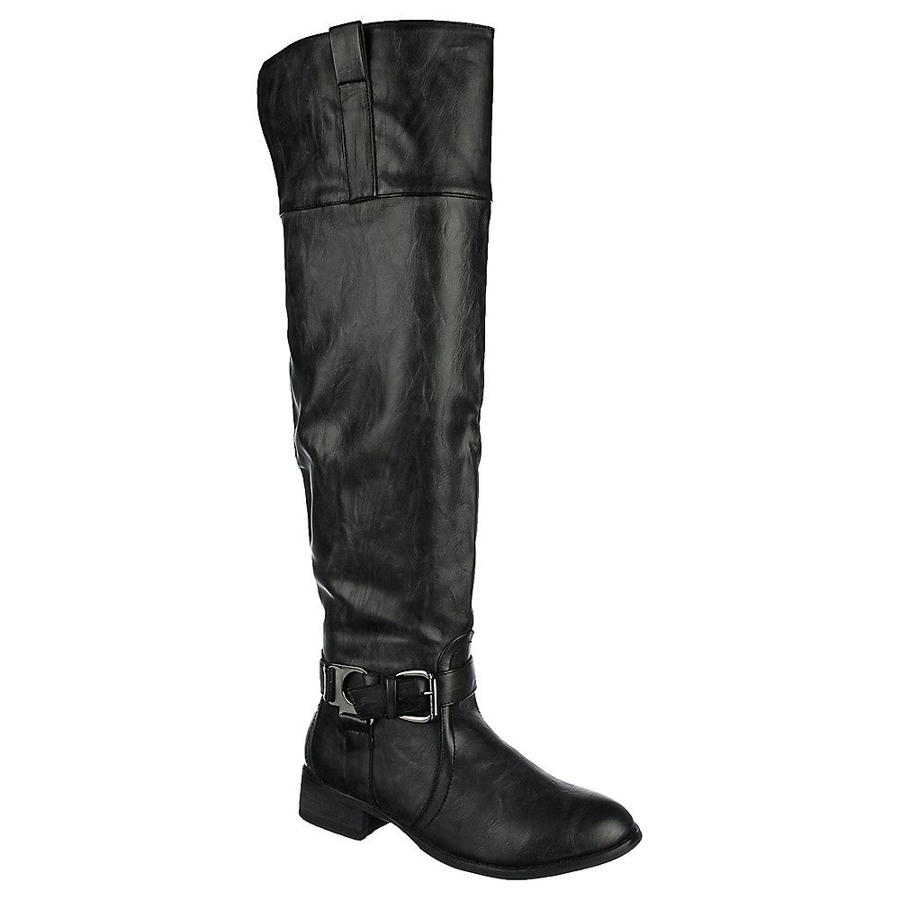 TWIN TIGER Women's Knee-High Riding Boot Olympia-05 OLYMPIA-05/BLACK ...